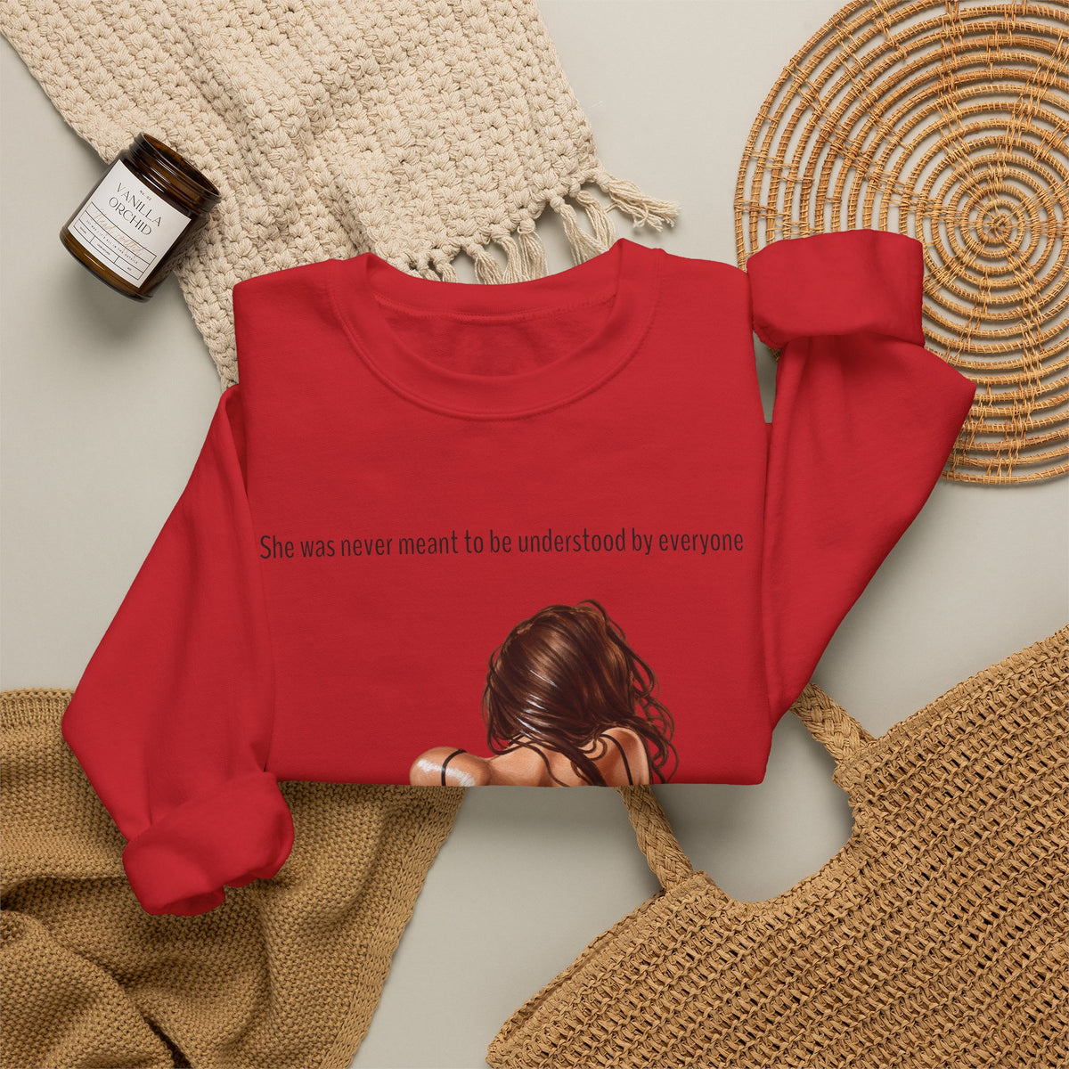 Graphic crewneck sweatshirt product detail