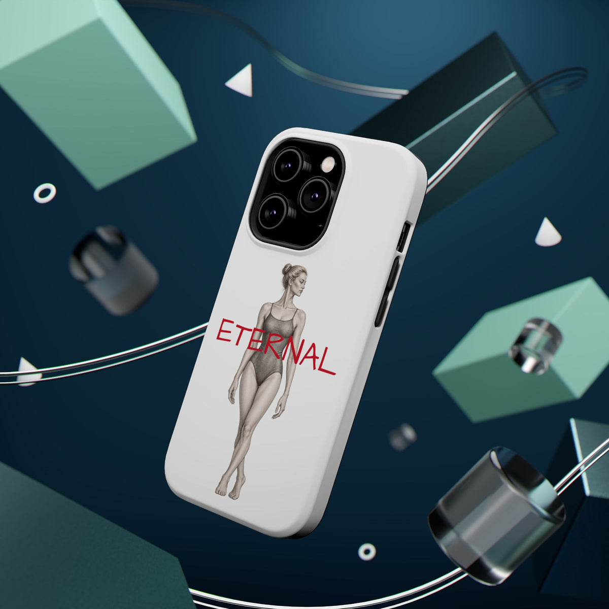 Vintage Graphic Phone Case | Magnetic Impact-Resistant Case