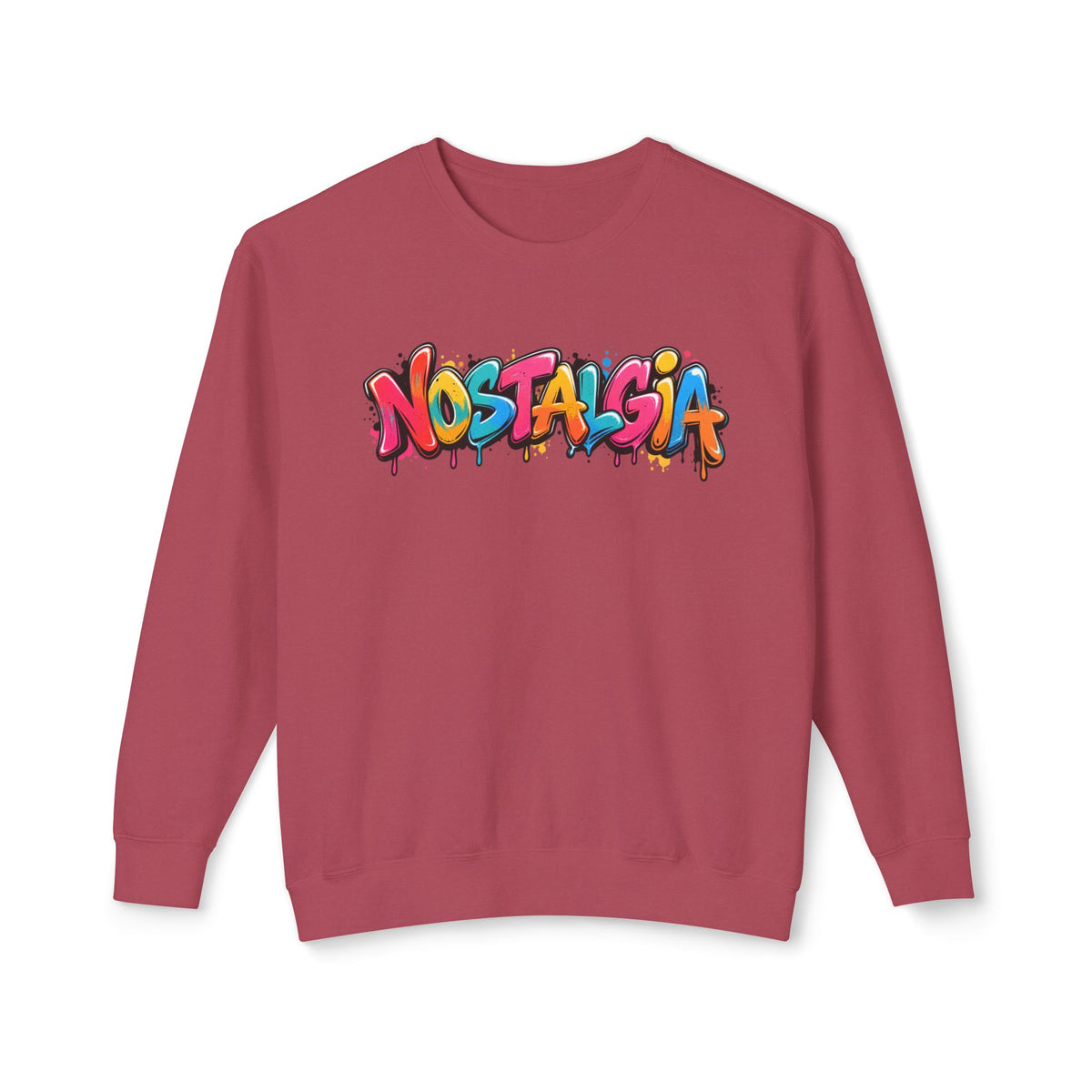 NOSTALGIA colorful graffiti sweatshirt product photo, view 14