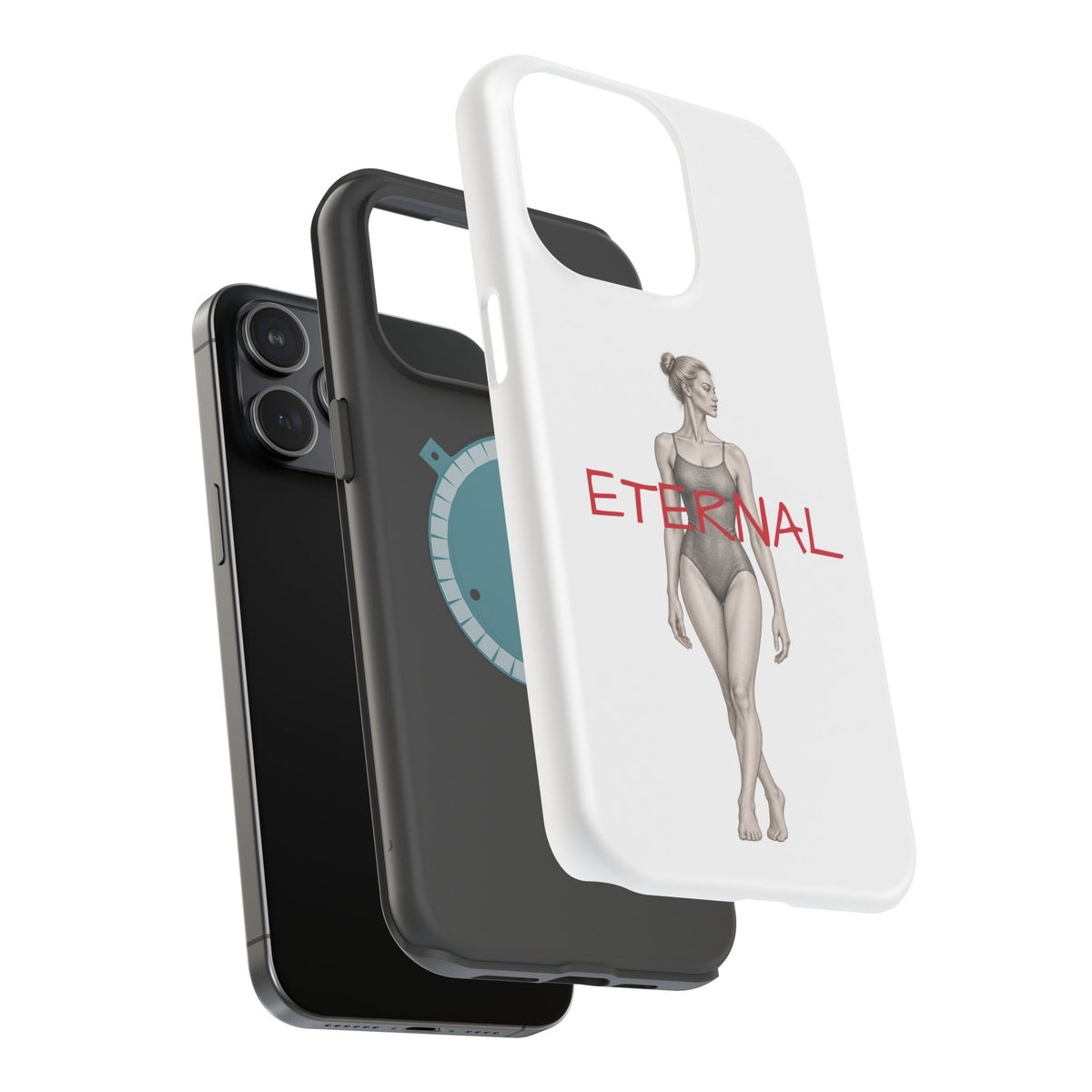Vintage Graphic Phone Case | Magnetic Impact-Resistant Case