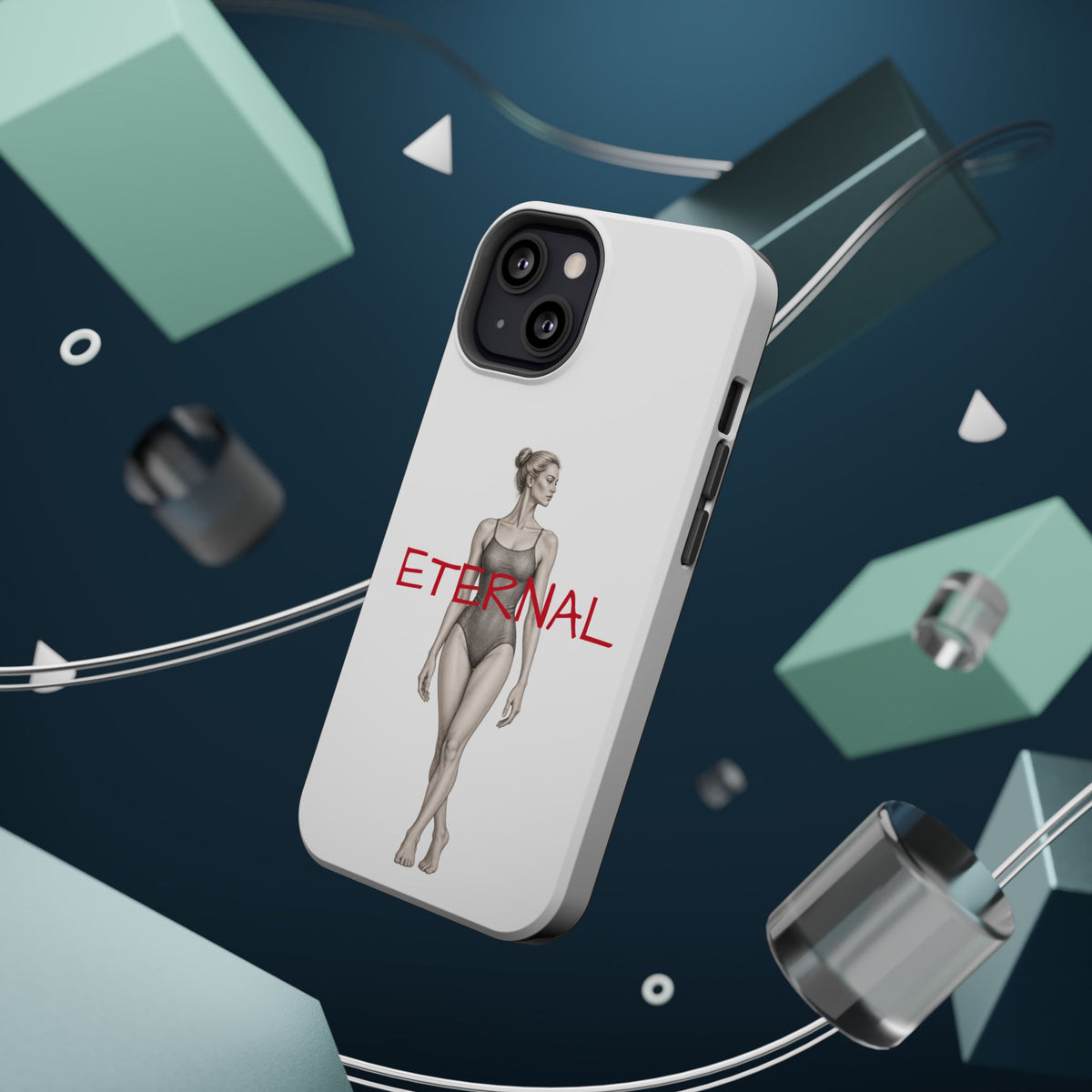 Vintage Graphic Phone Case | Magnetic Impact-Resistant Case