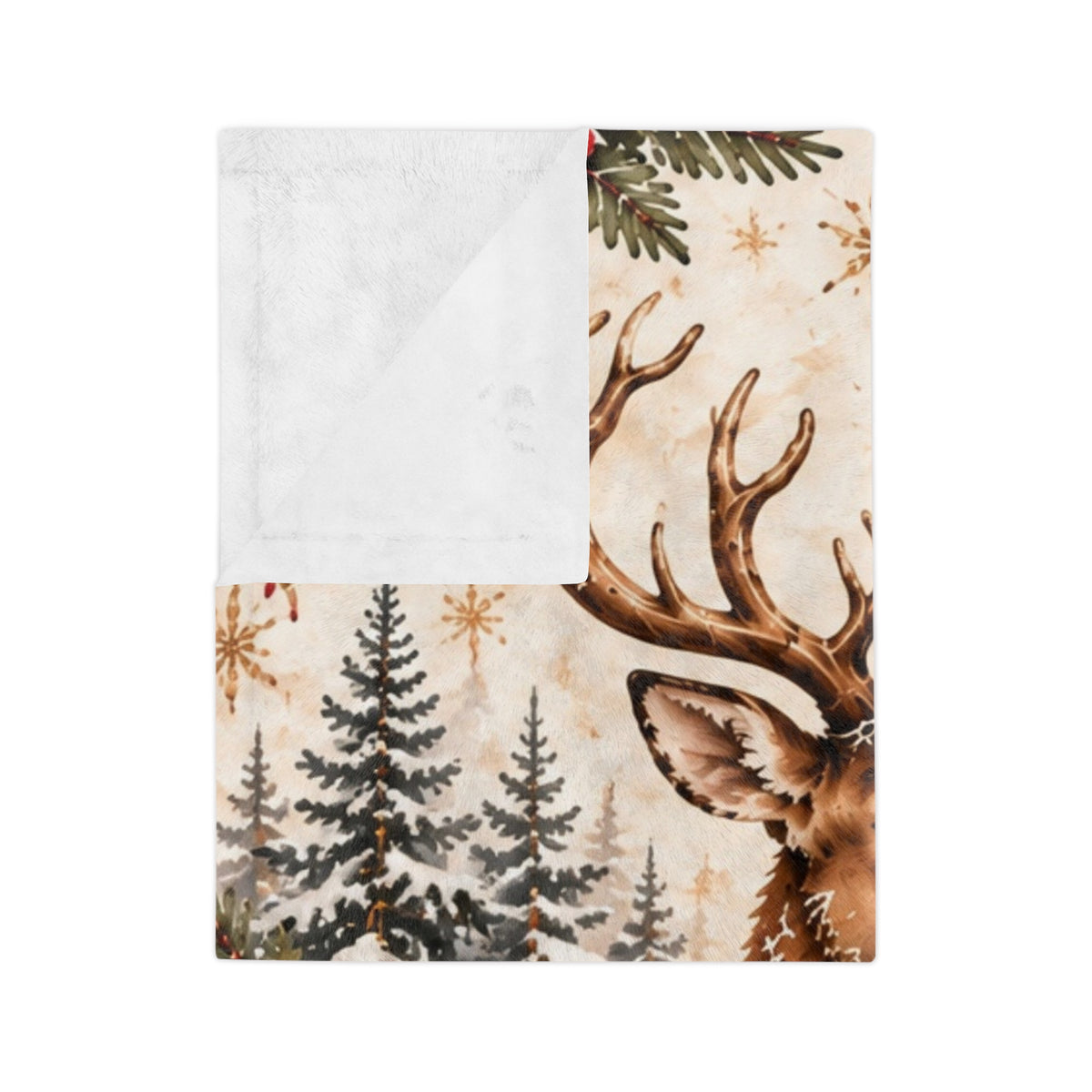 christmas Blanket festive design for Christmas gifting and holiday decor (image 4)