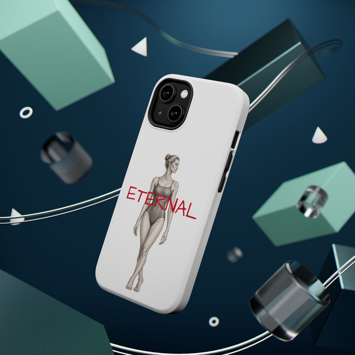 Vintage Graphic Phone Case | Magnetic Impact-Resistant Case