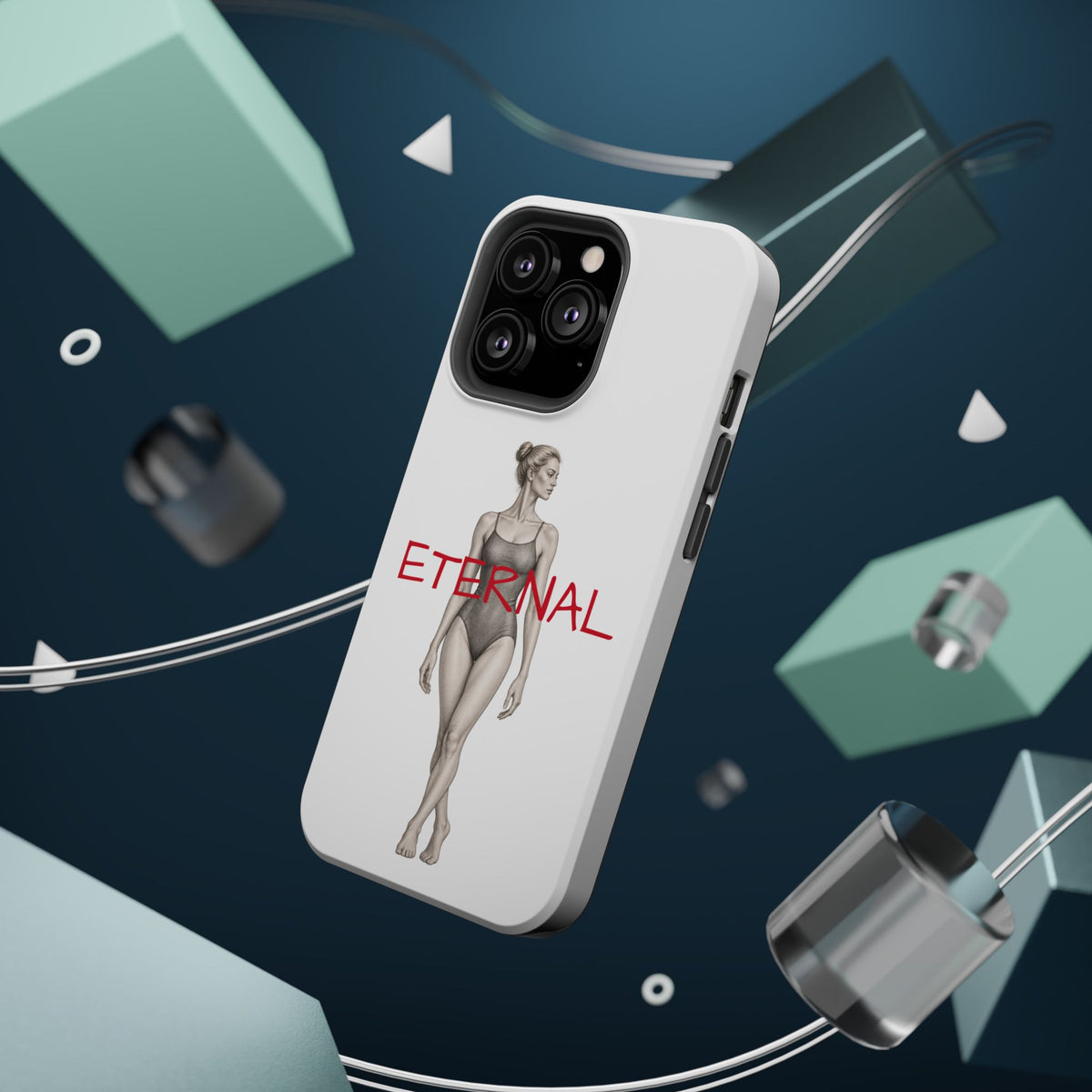 Vintage Graphic Phone Case | Magnetic Impact-Resistant Case