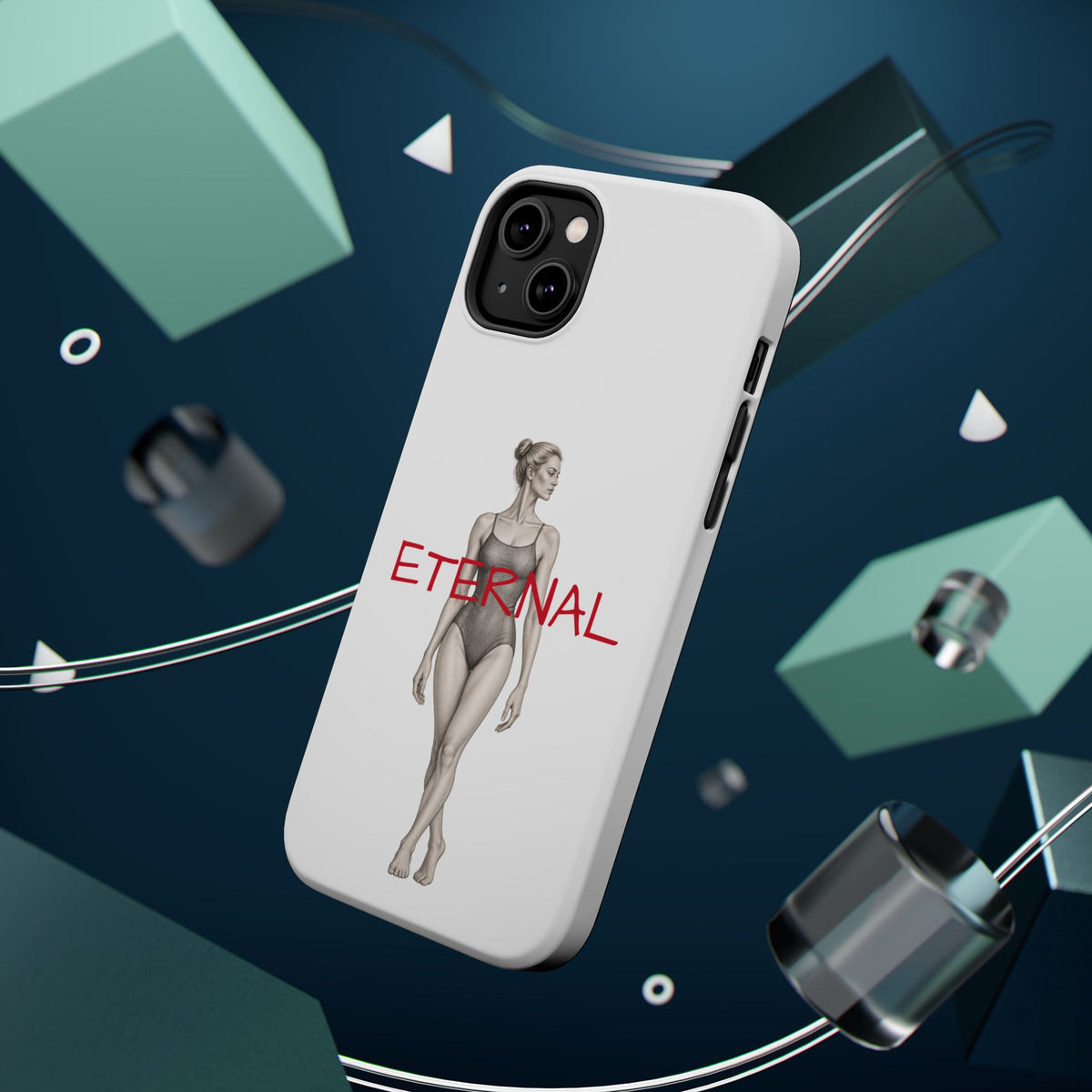 Vintage Graphic Phone Case | Magnetic Impact-Resistant Case