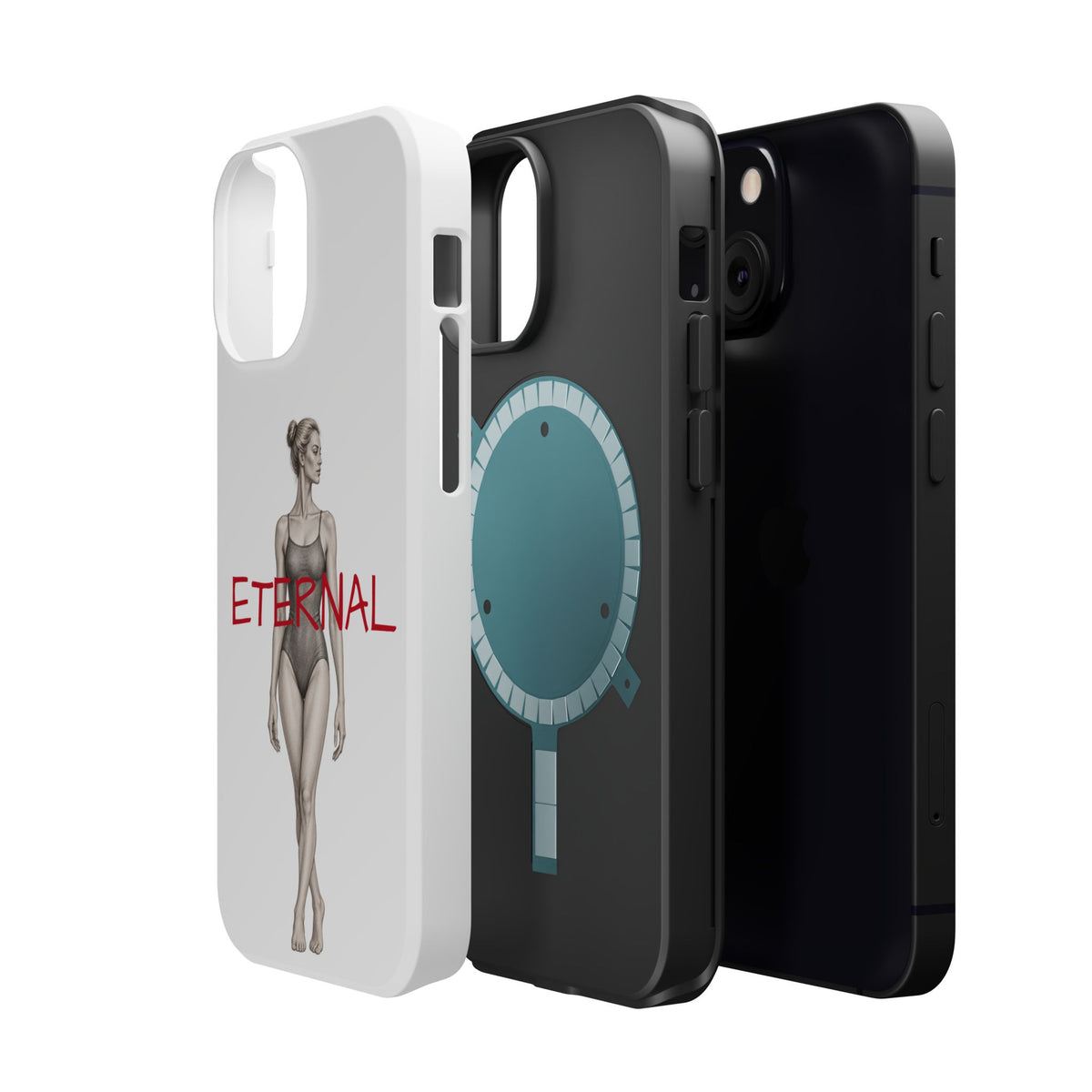 Vintage Graphic Phone Case | Magnetic Impact-Resistant Case