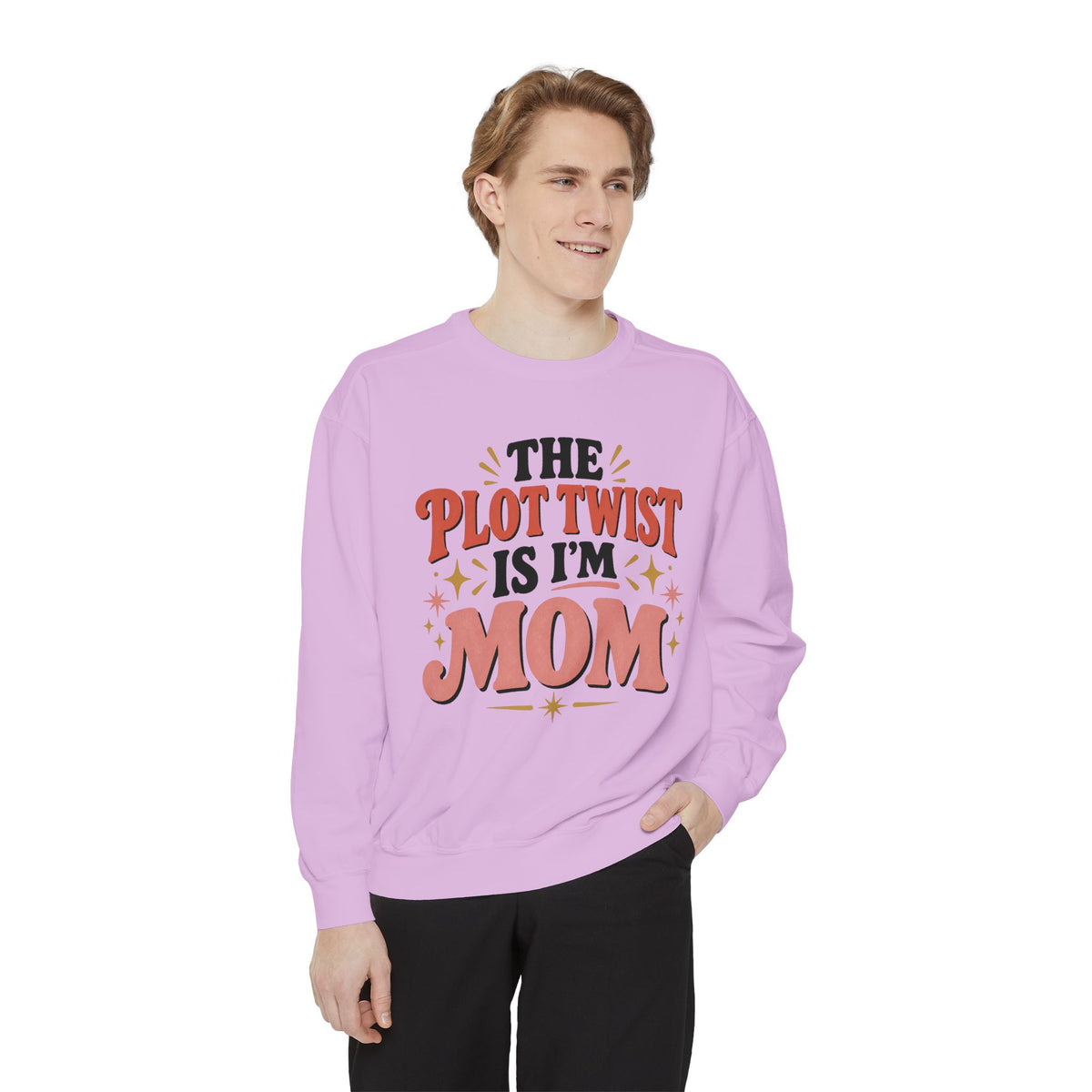 Mom Sweatshirt graphic design on casual apparel (image 29)