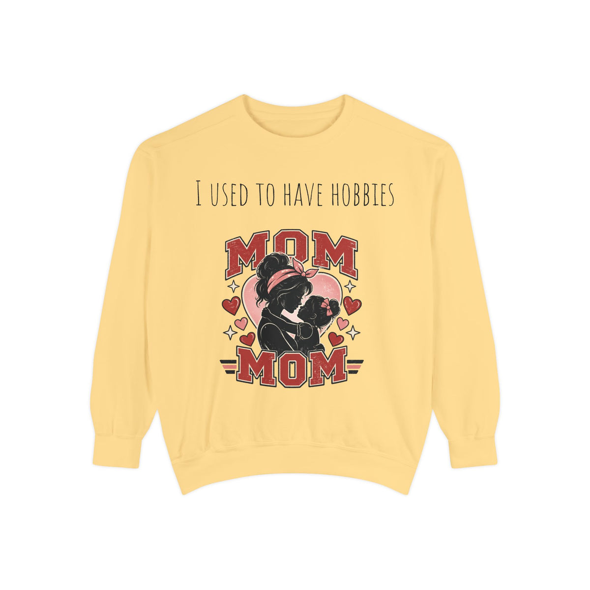 MOM Sweatshirt graphic design on casual apparel (image 4)