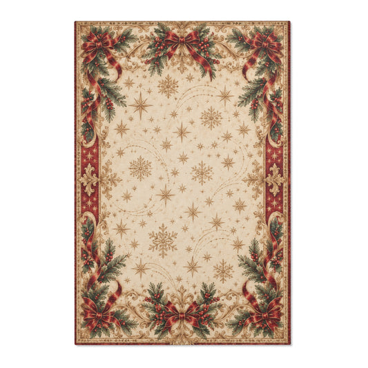Christmas rug product photo showing festive holiday pattern (image 2)