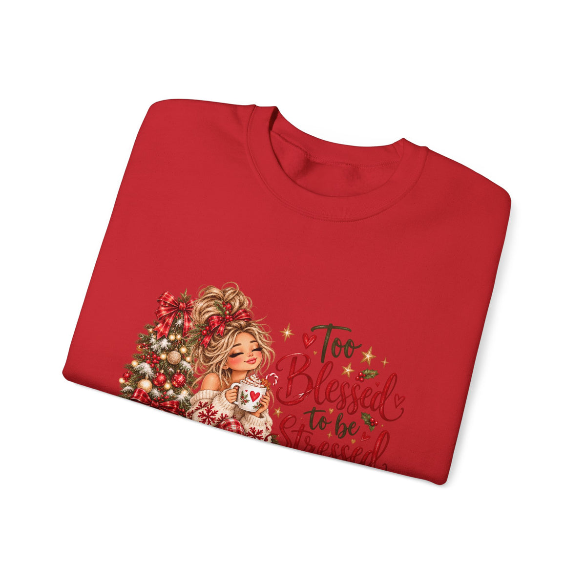 Funny Christmas Sweatshirt | Holiday Graphic Crewneck Pullover
