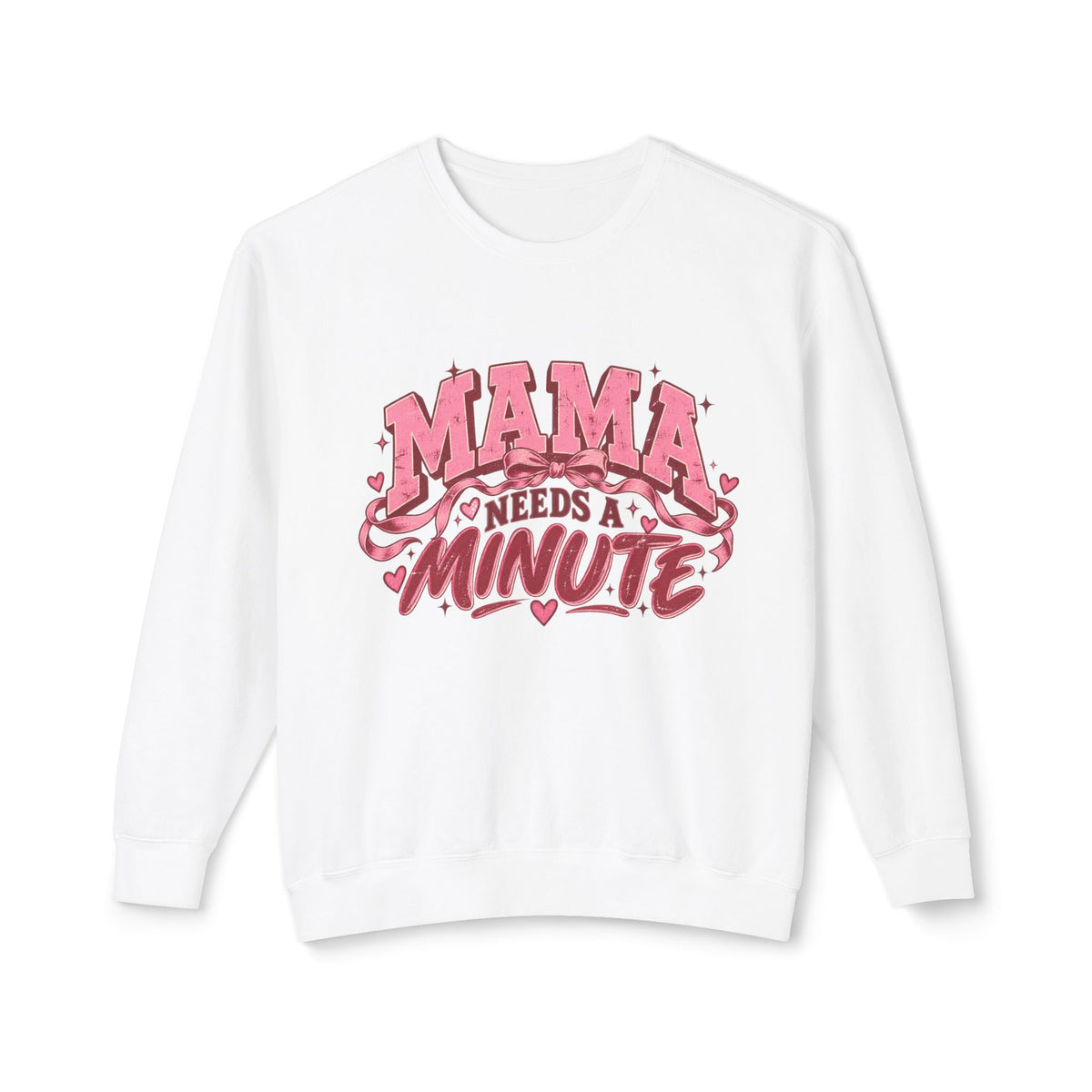 MOM Needs a Minute graphic sweatshirt product image 2