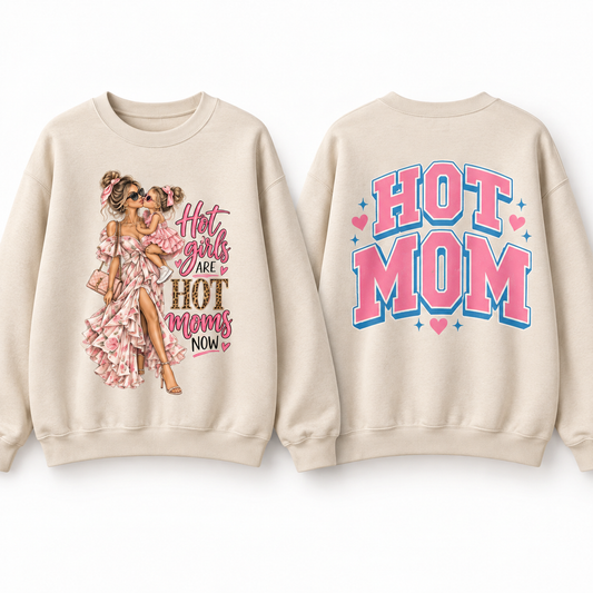 HOT MOM crewneck sweatshirt product image 2