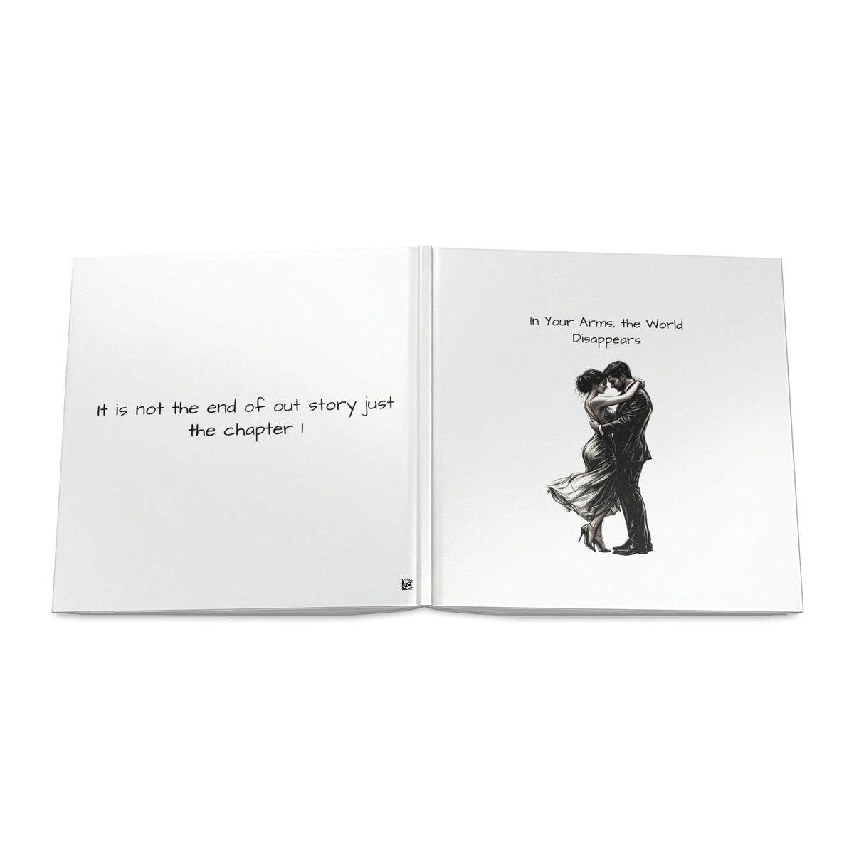 Personalized Hardcover Photo Book for Couples | Romantic Love Story Keepsake
