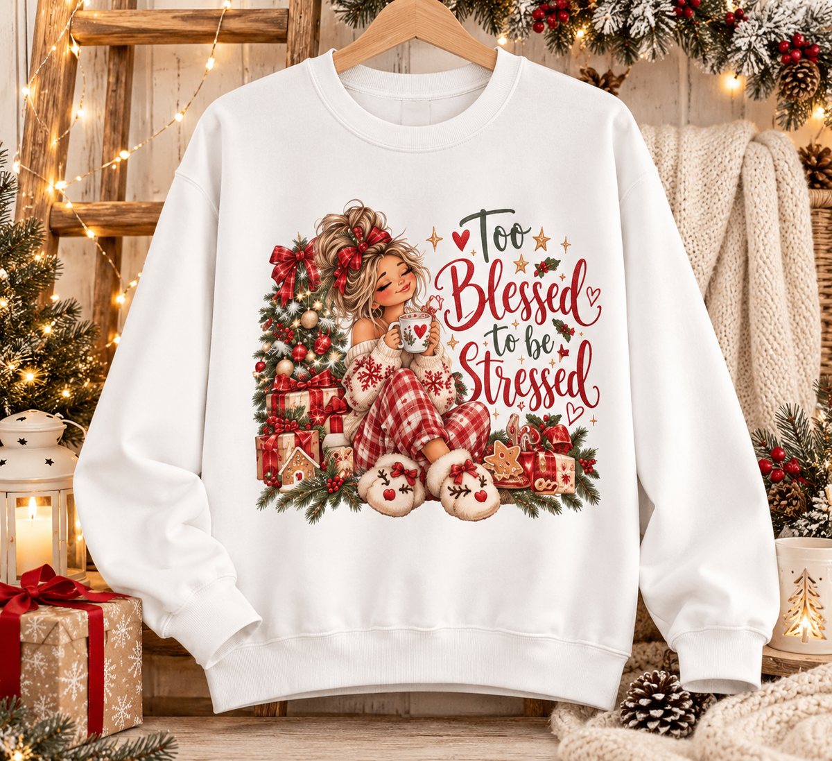 Christmas graphic sweatshirt product image 1