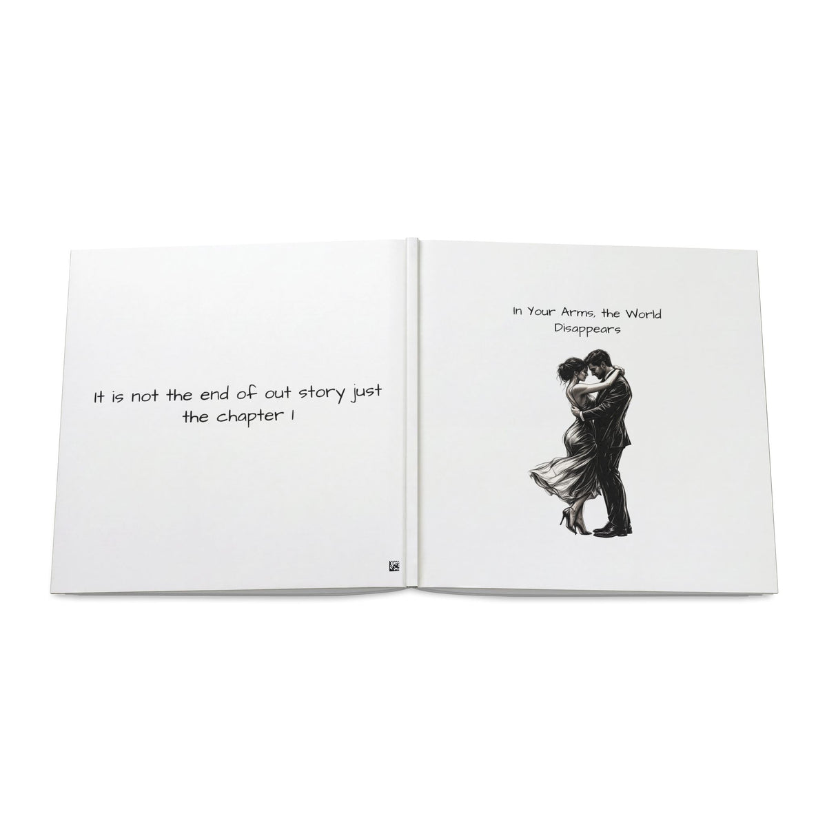 Personalized Hardcover Photo Book for Couples | Romantic Love Story Keepsake
