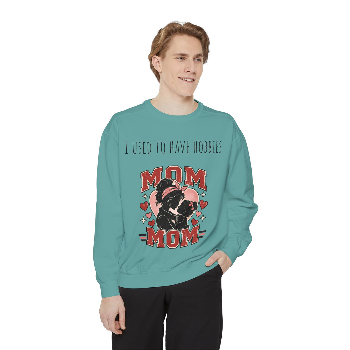 MOM Sweatshirt graphic design on casual apparel (image 25)