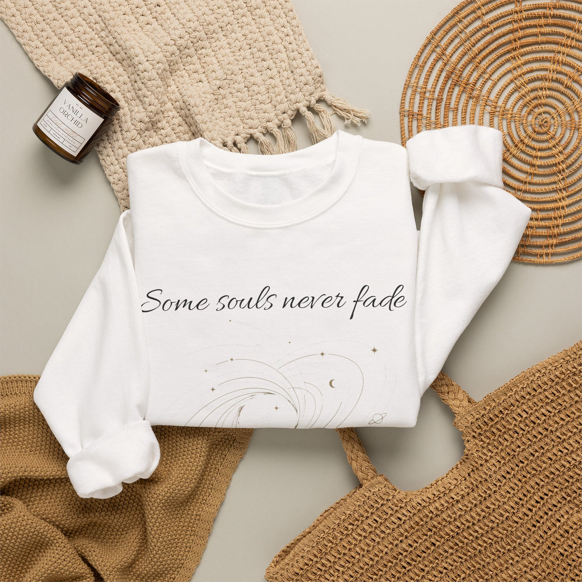 Sweatshirt Quote graphic design on casual apparel (image 12)