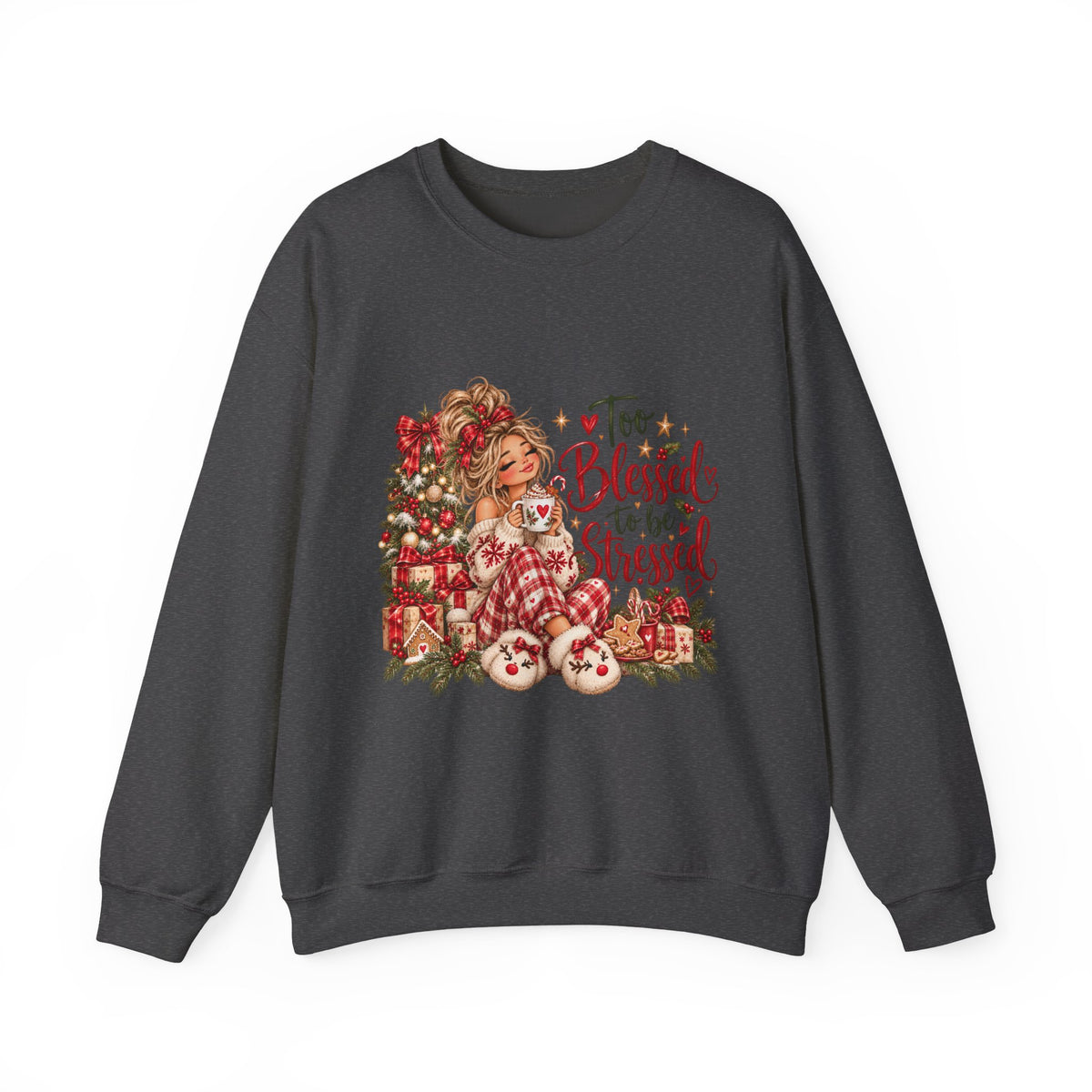 Christmas Sweatshirt festive design for Christmas gifting and holiday decor (image 7)
