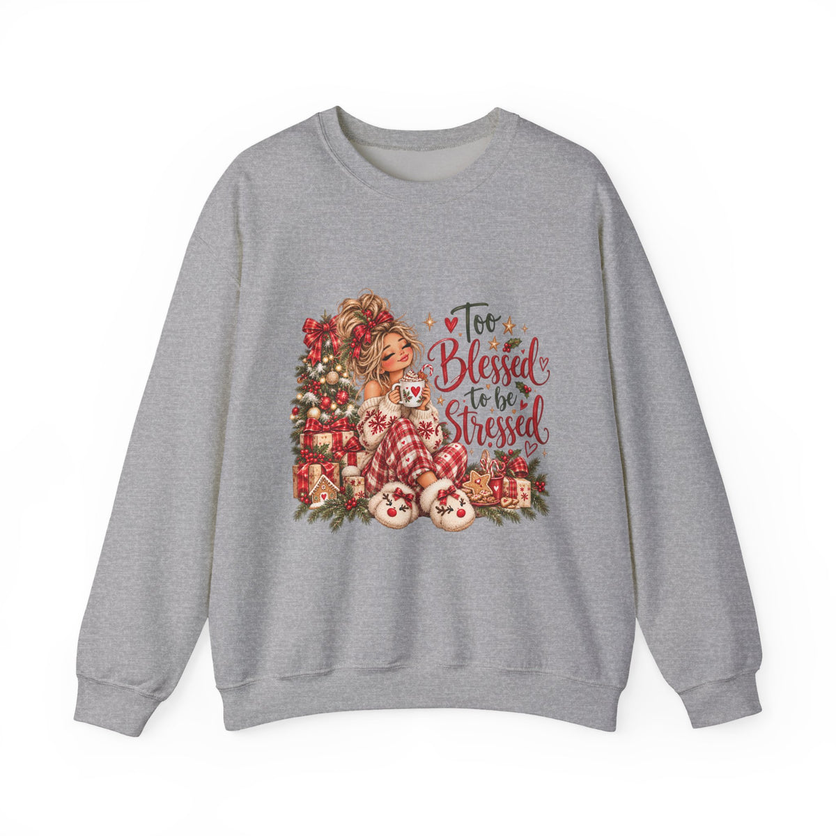 Christmas Sweatshirt festive design for Christmas gifting and holiday decor (image 5)