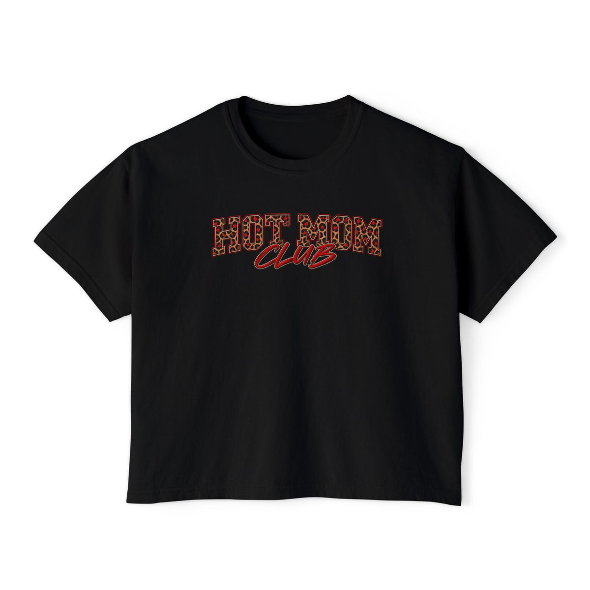 MOM Boxy Tee graphic design on casual apparel (image 5)