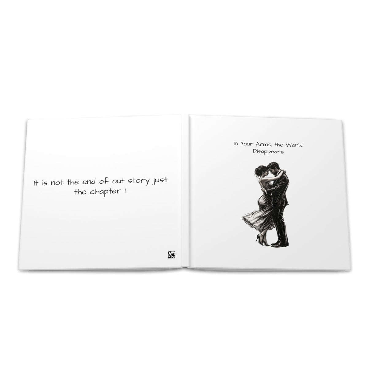 Personalized Hardcover Photo Book for Couples | Romantic Love Story Keepsake