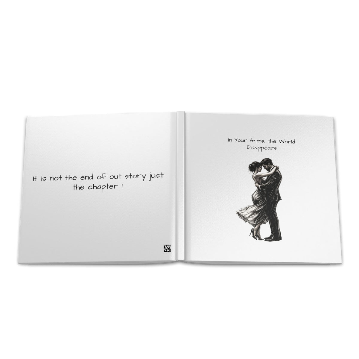 Personalized Hardcover Photo Book for Couples | Romantic Love Story Keepsake
