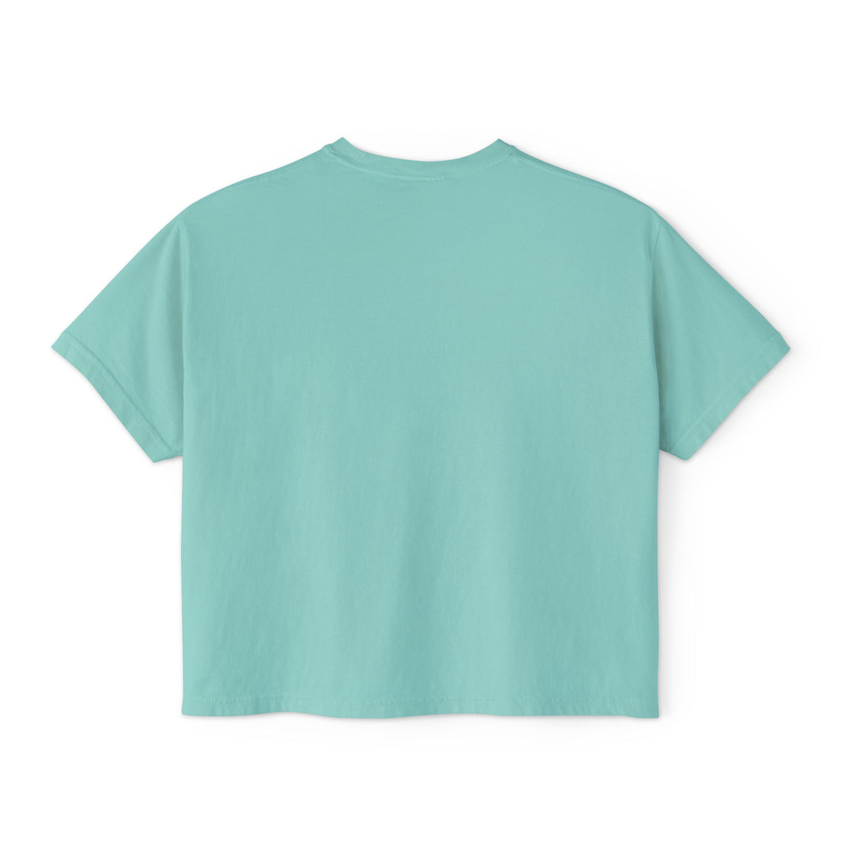 Women's Boxy Cropped T-Shirt – Heavyweight 100% Cotton