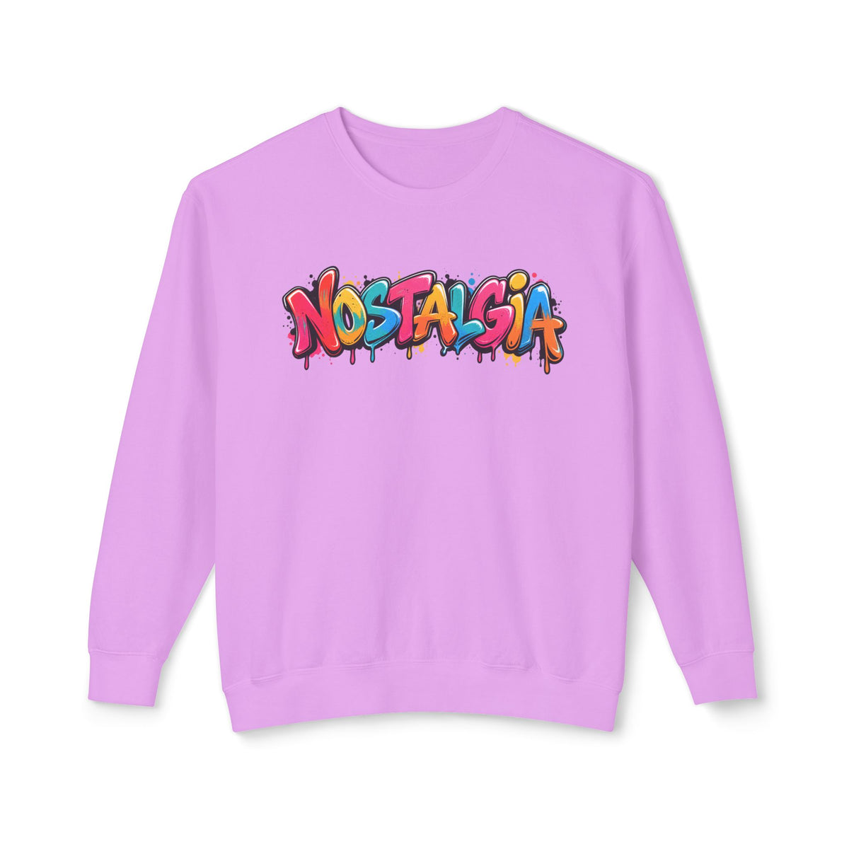 NOSTALGIA colorful graffiti sweatshirt product photo, view 13