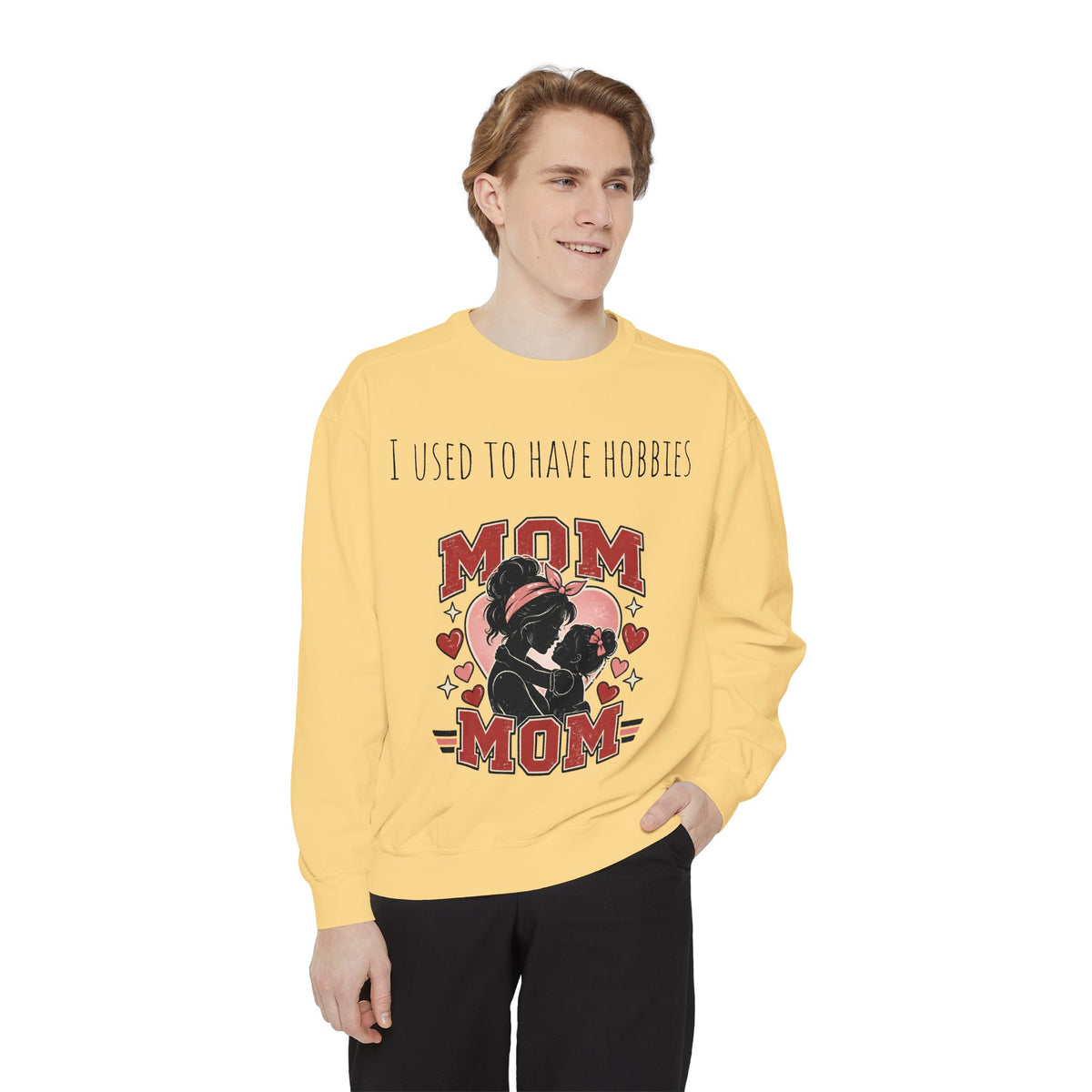 MOM Sweatshirt graphic design on casual apparel (image 19)