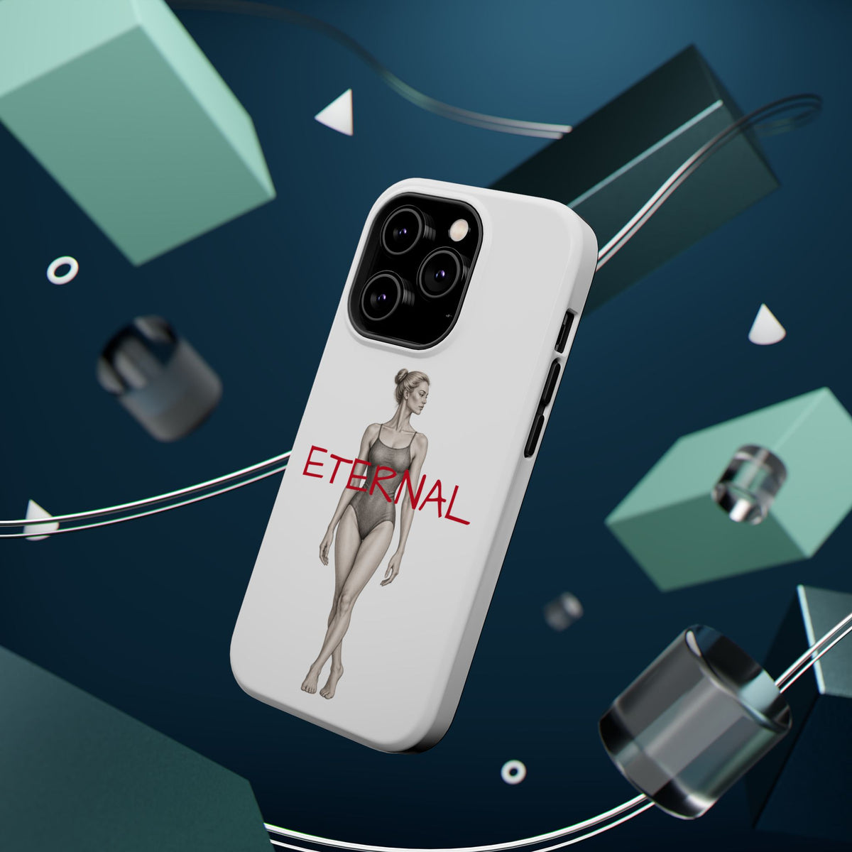 Vintage Graphic Phone Case | Magnetic Impact-Resistant Case