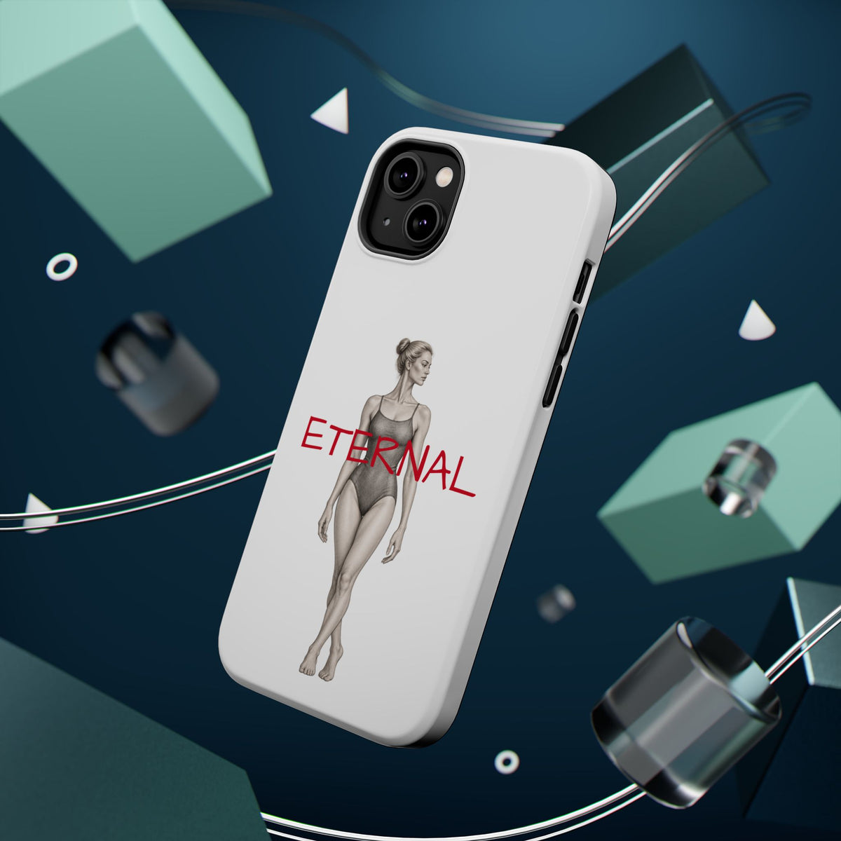 Vintage Graphic Phone Case | Magnetic Impact-Resistant Case