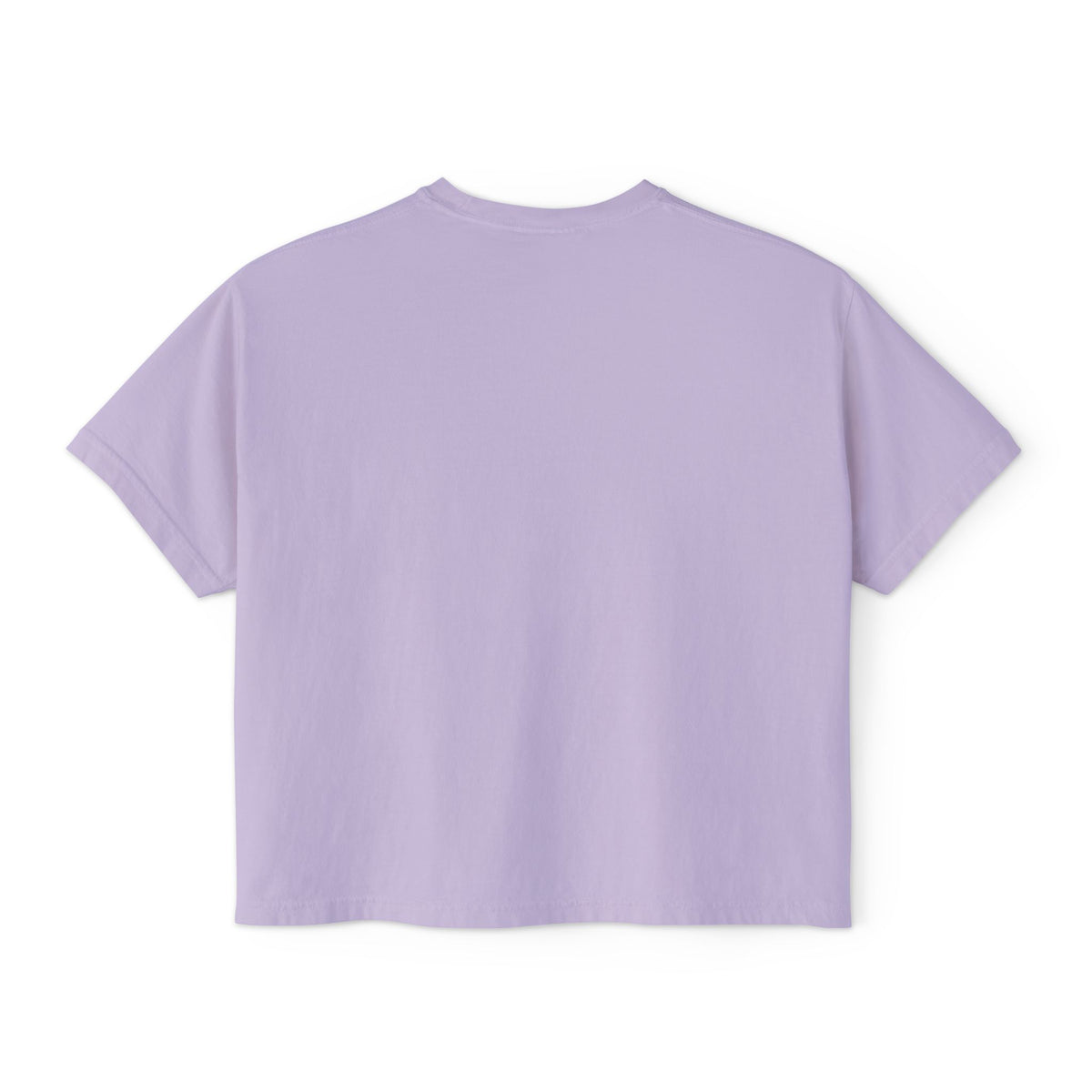 Women's Boxy Cropped T-Shirt – Heavyweight 100% Cotton