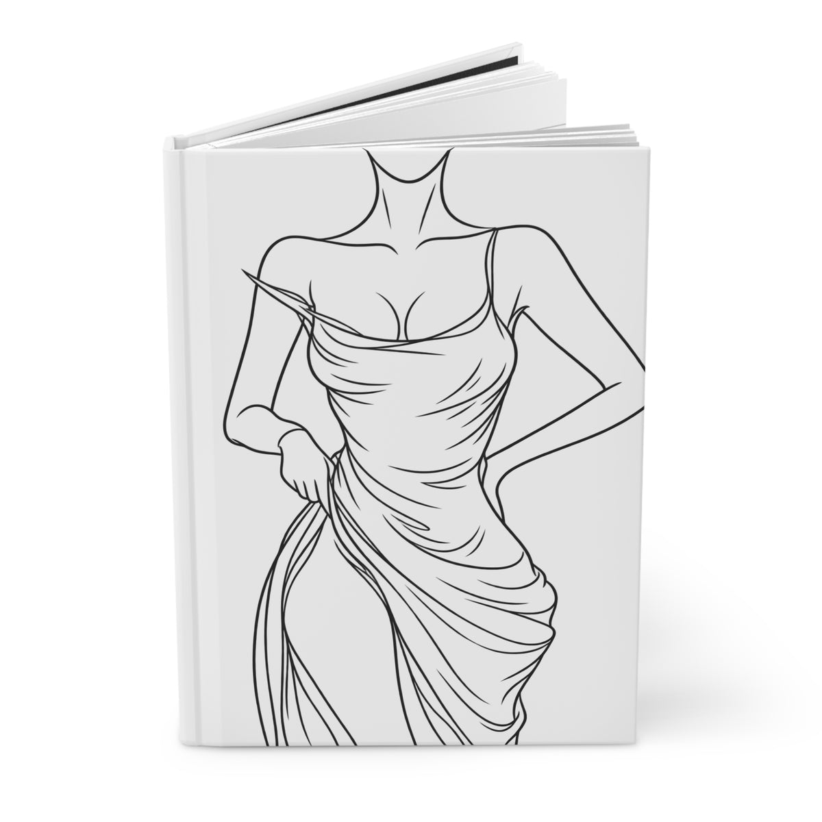matte hardcover lined journal product image 3