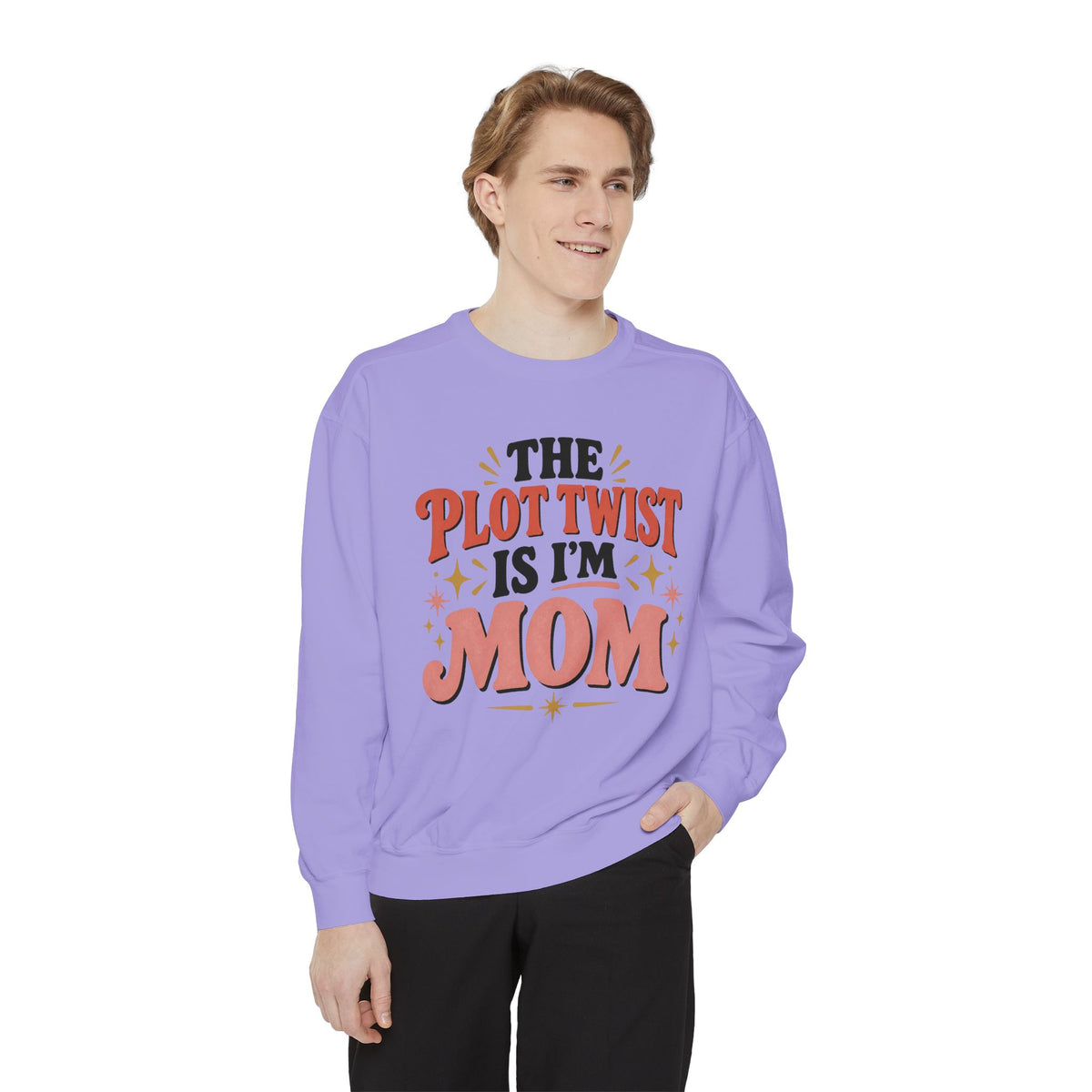 Mom Sweatshirt graphic design on casual apparel (image 26)