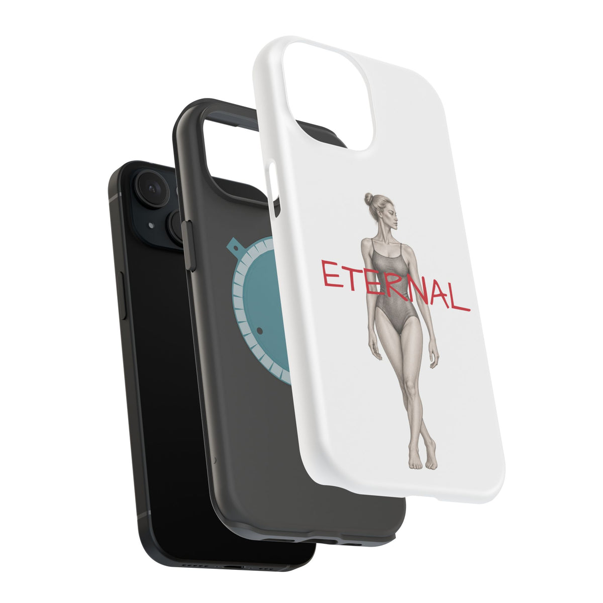 Vintage Graphic Phone Case | Magnetic Impact-Resistant Case