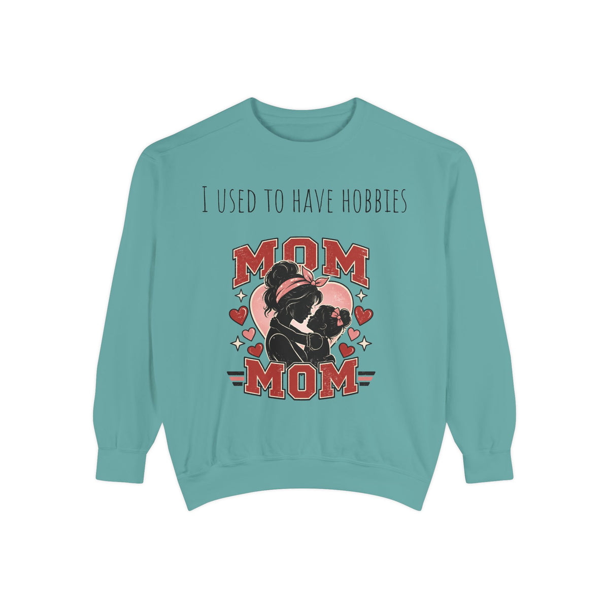 MOM Sweatshirt graphic design on casual apparel (image 6)