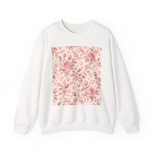 Unisex Heavy Blend Crewneck Sweatshirt graphic design on casual apparel (image 2)