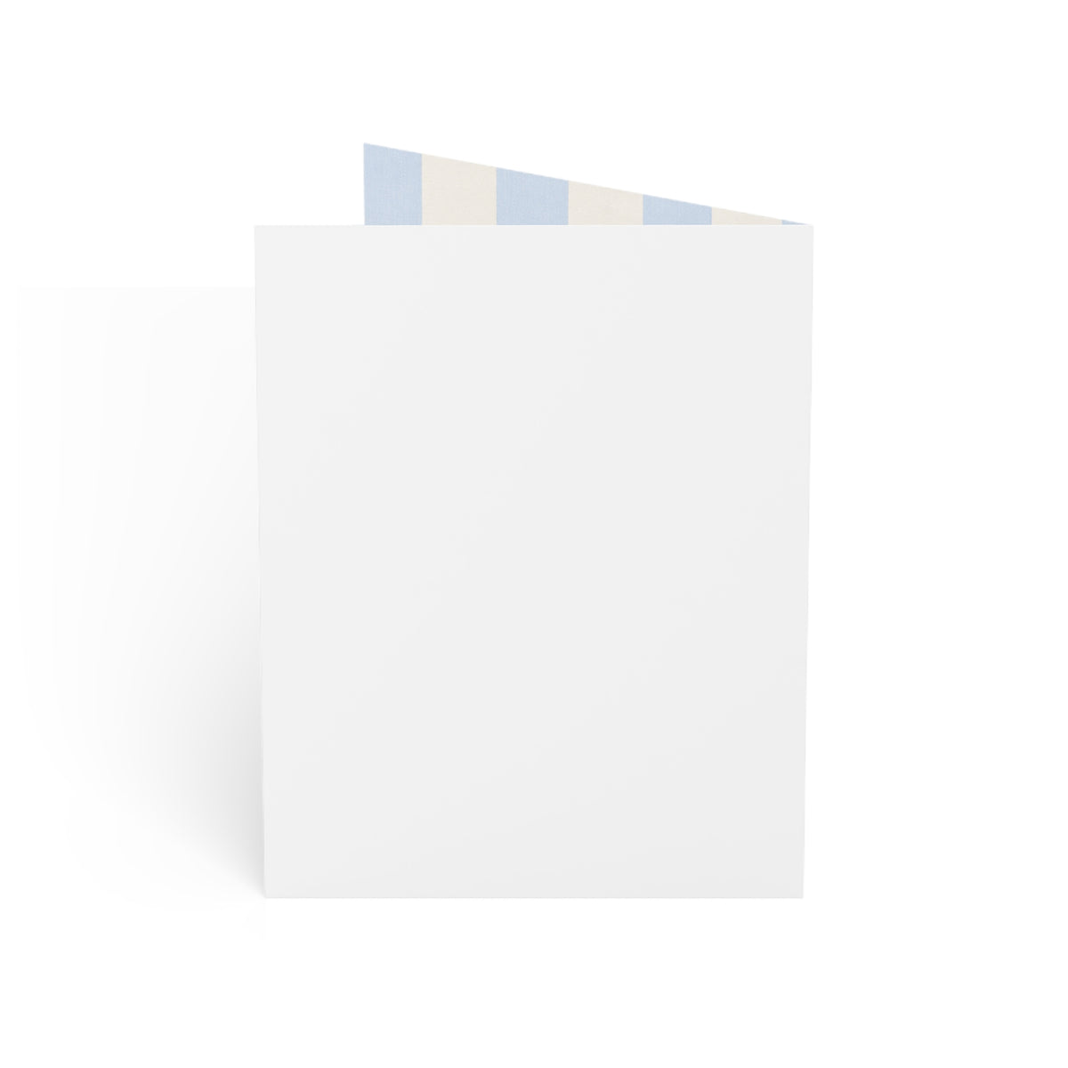Welcome Baby Card — Blue Vintage Pram Newborn Greeting Card (1/10/30/50 pcs) printed greeting card design for welcoming a new baby (image 23)