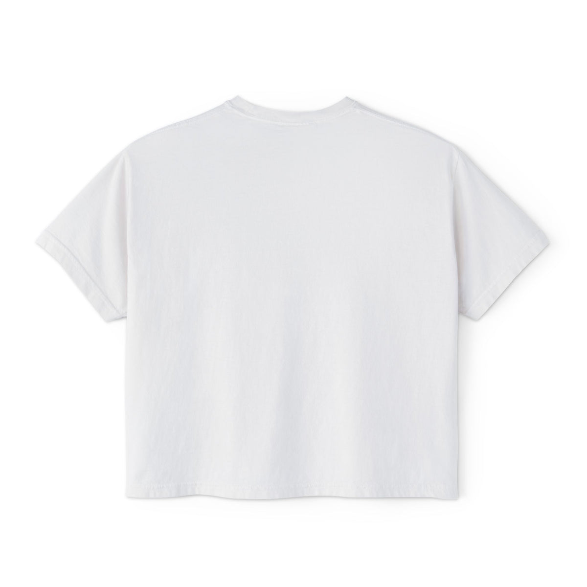 Women's Boxy Cropped T-Shirt – Heavyweight 100% Cotton