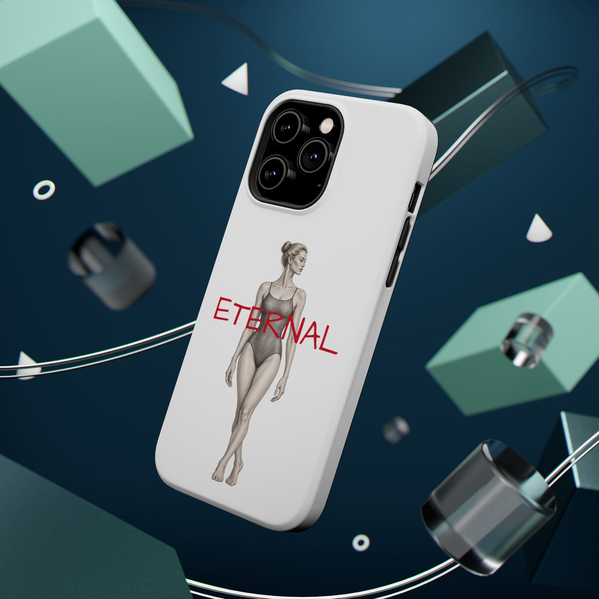 Vintage Graphic Phone Case | Magnetic Impact-Resistant Case
