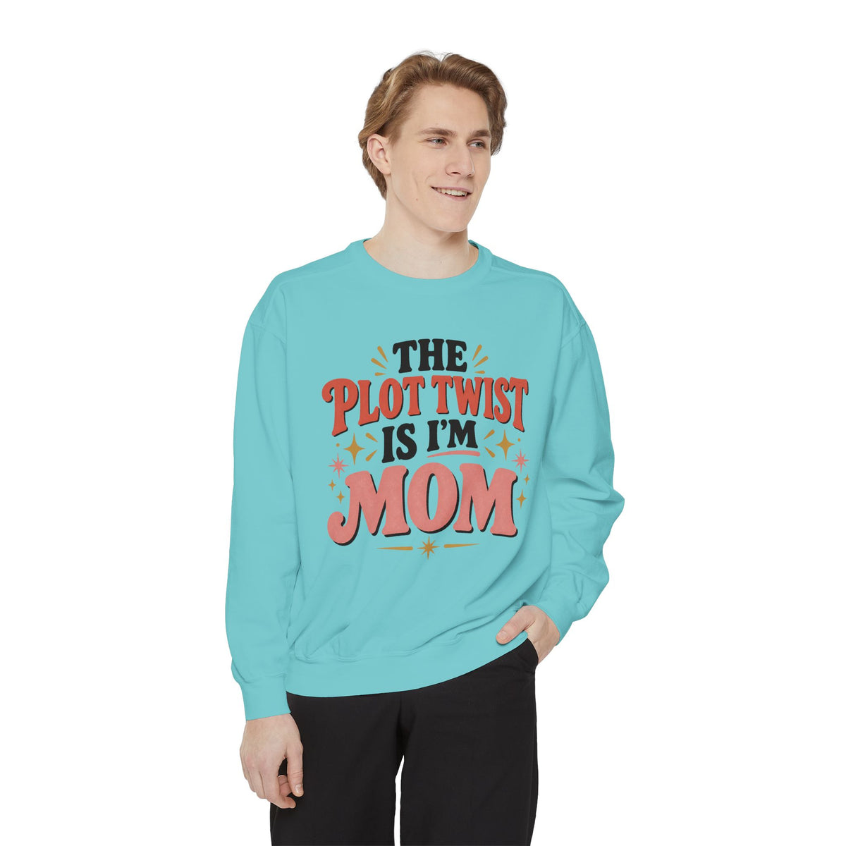 Mom Sweatshirt graphic design on casual apparel (image 17)