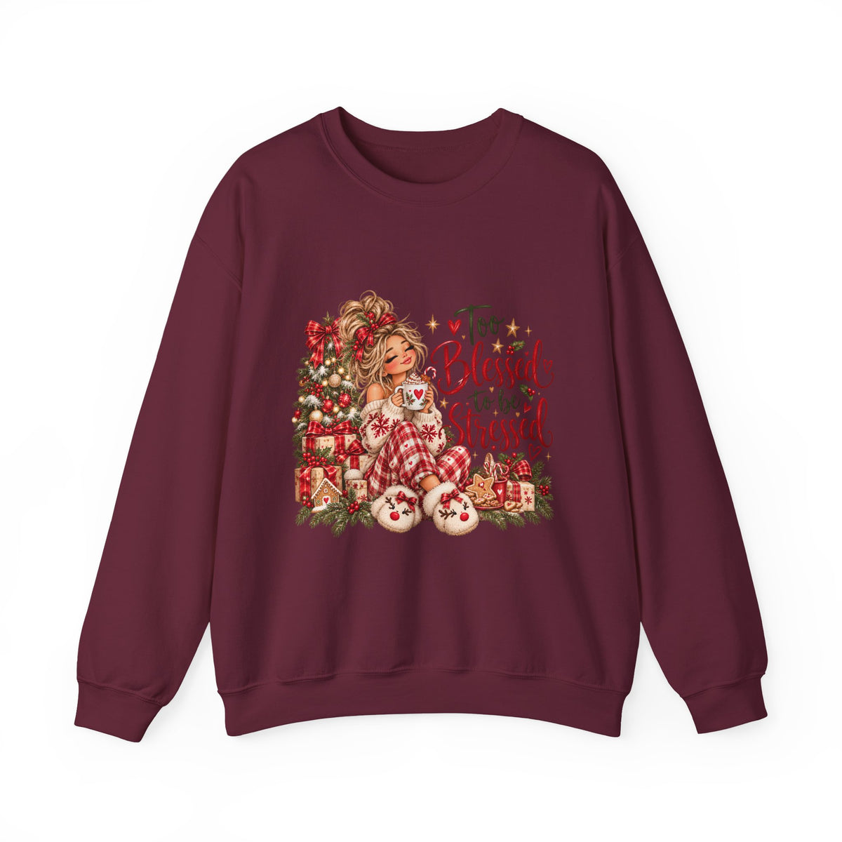 Christmas Sweatshirt festive design for Christmas gifting and holiday decor (image 6)