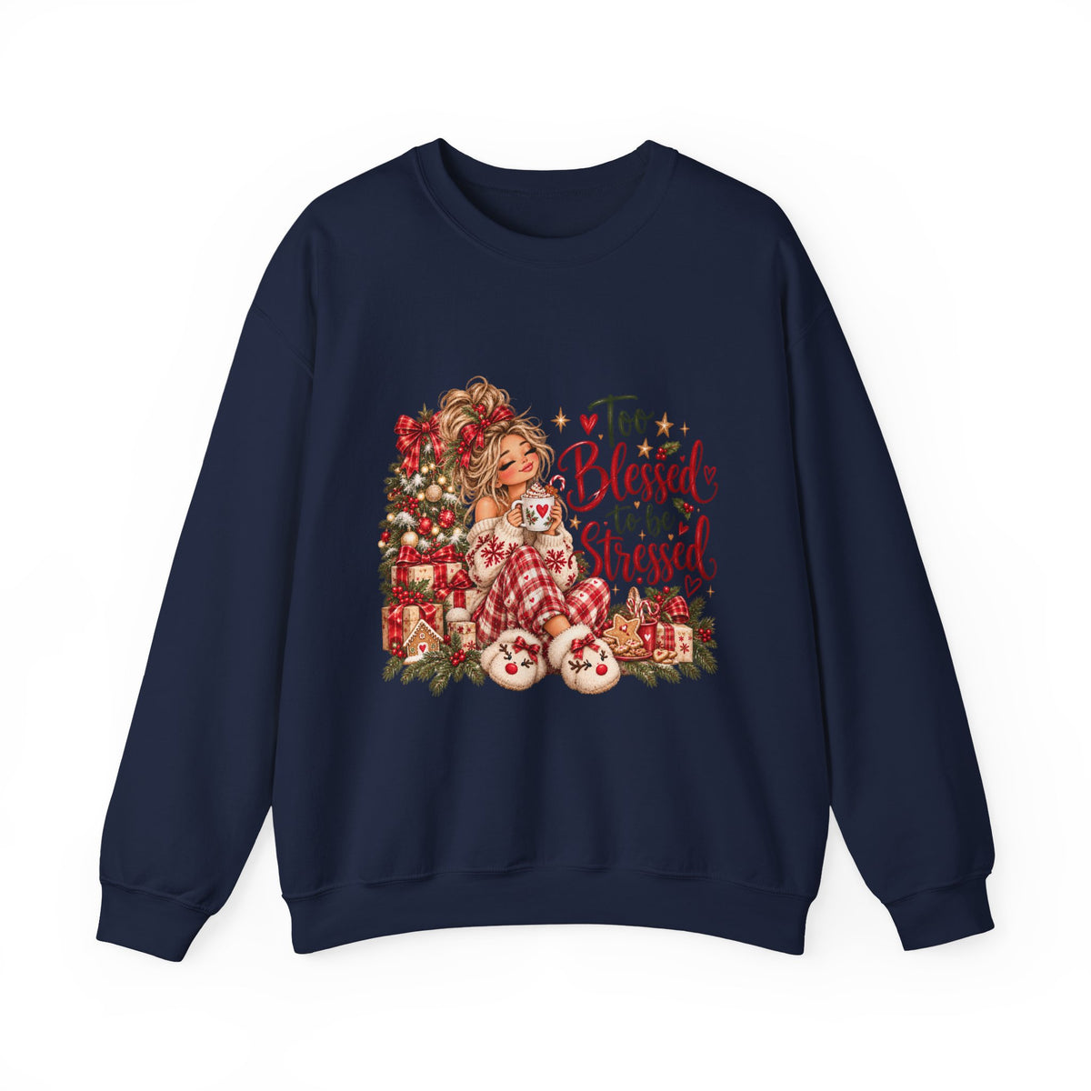 Christmas Sweatshirt festive design for Christmas gifting and holiday decor (image 8)