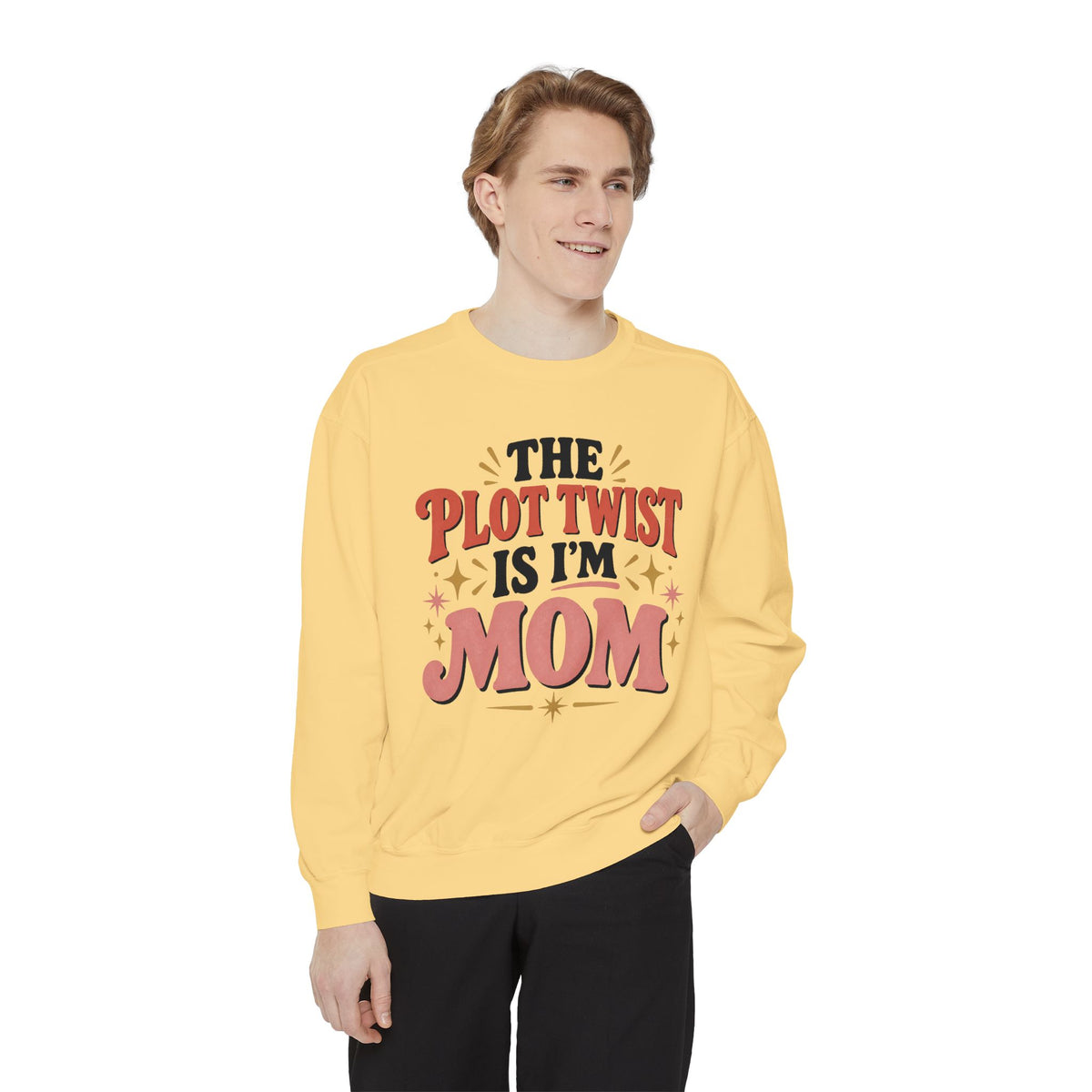Mom Sweatshirt graphic design on casual apparel (image 14)
