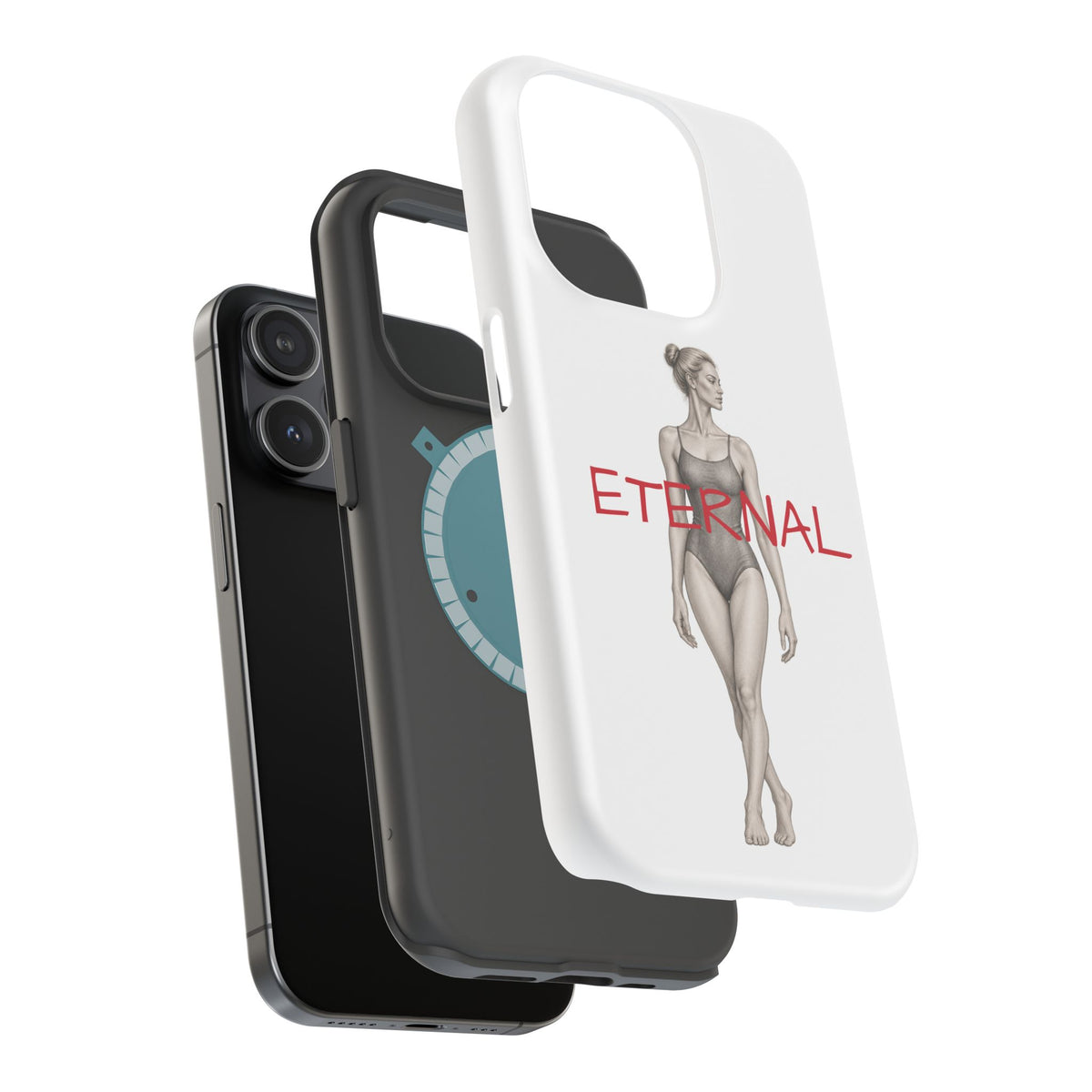 Vintage Graphic Phone Case | Magnetic Impact-Resistant Case