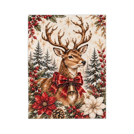 Christmas blanket product photo showing seasonal holiday design (image 2)