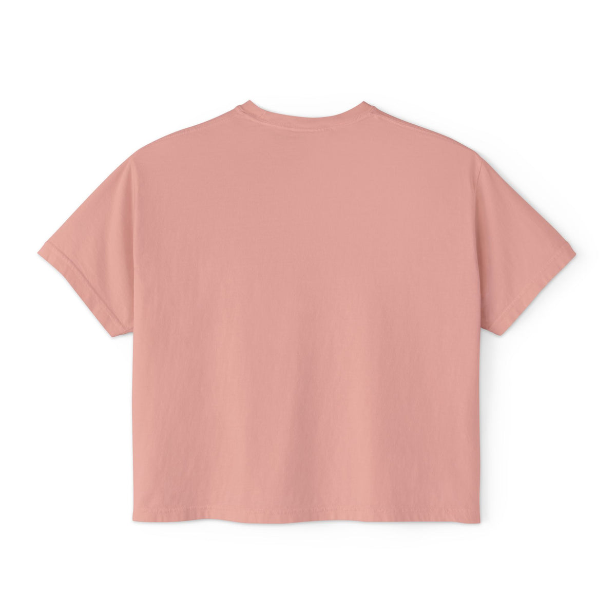 Women's Boxy Cropped T-Shirt – Heavyweight 100% Cotton