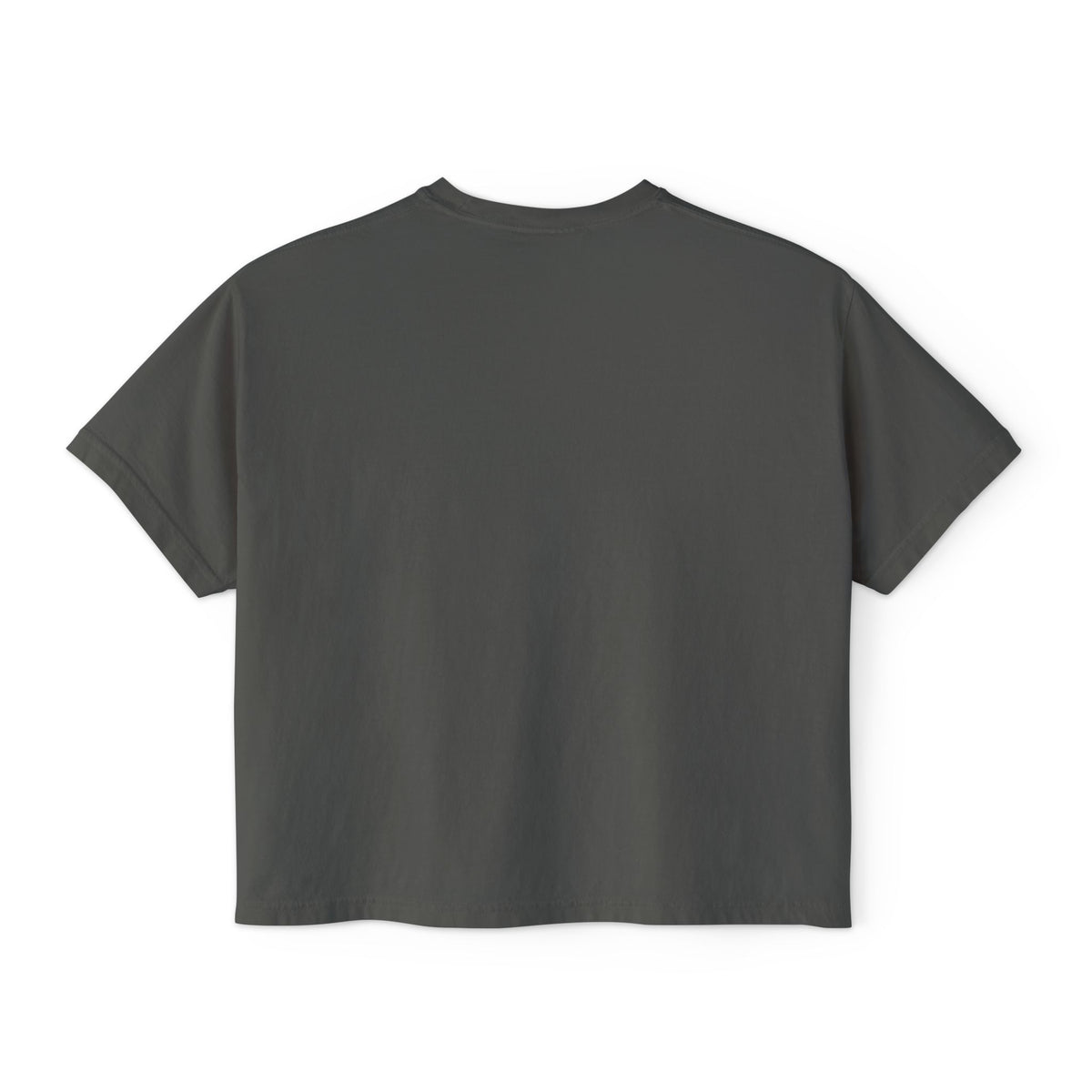 Women's Boxy Cropped T-Shirt – Heavyweight 100% Cotton