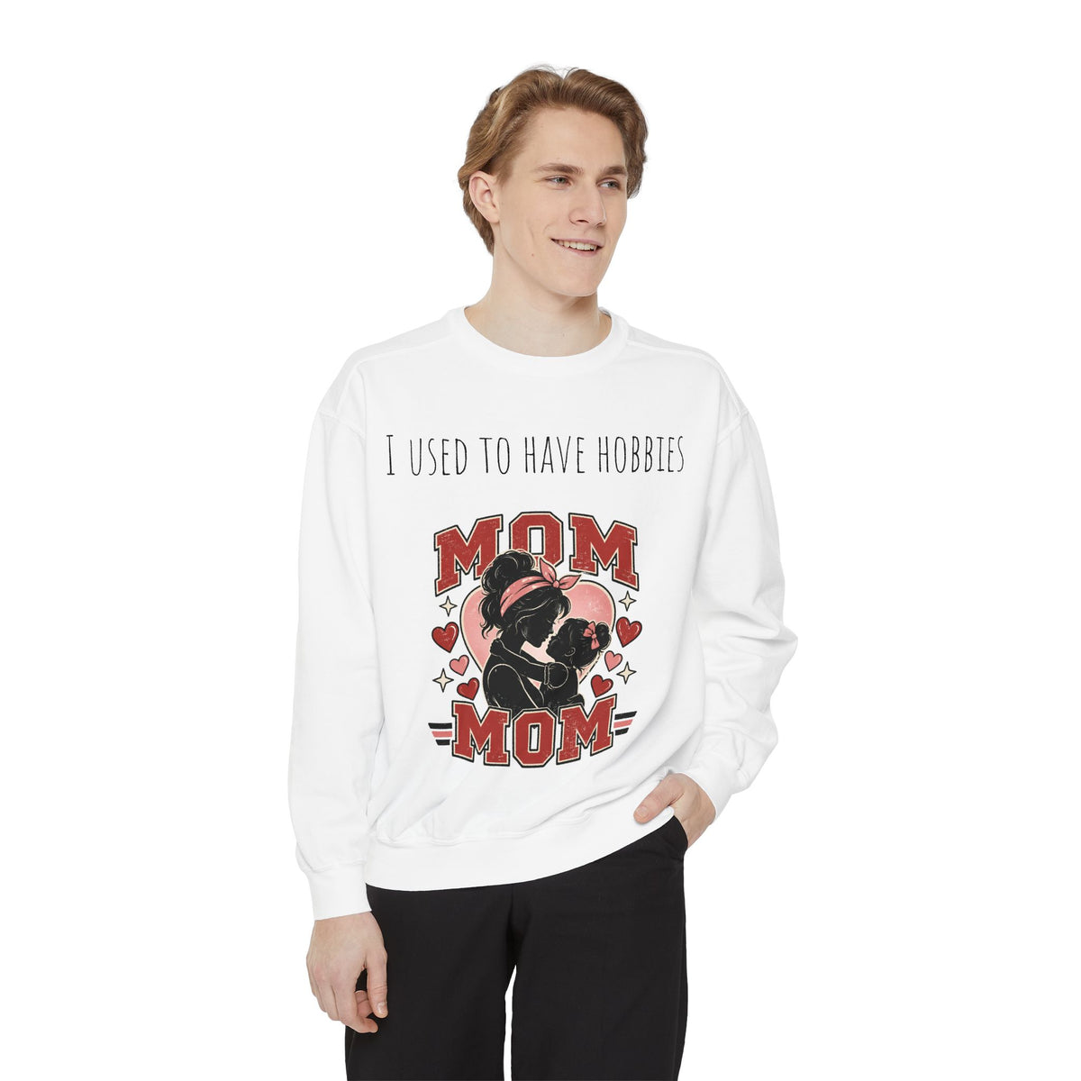 MOM Sweatshirt graphic design on casual apparel (image 13)