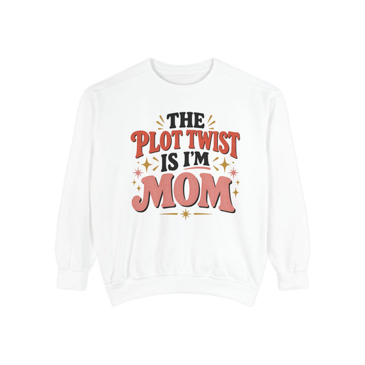 Mom graphic sweatshirt product photo showing printed design (image 2)